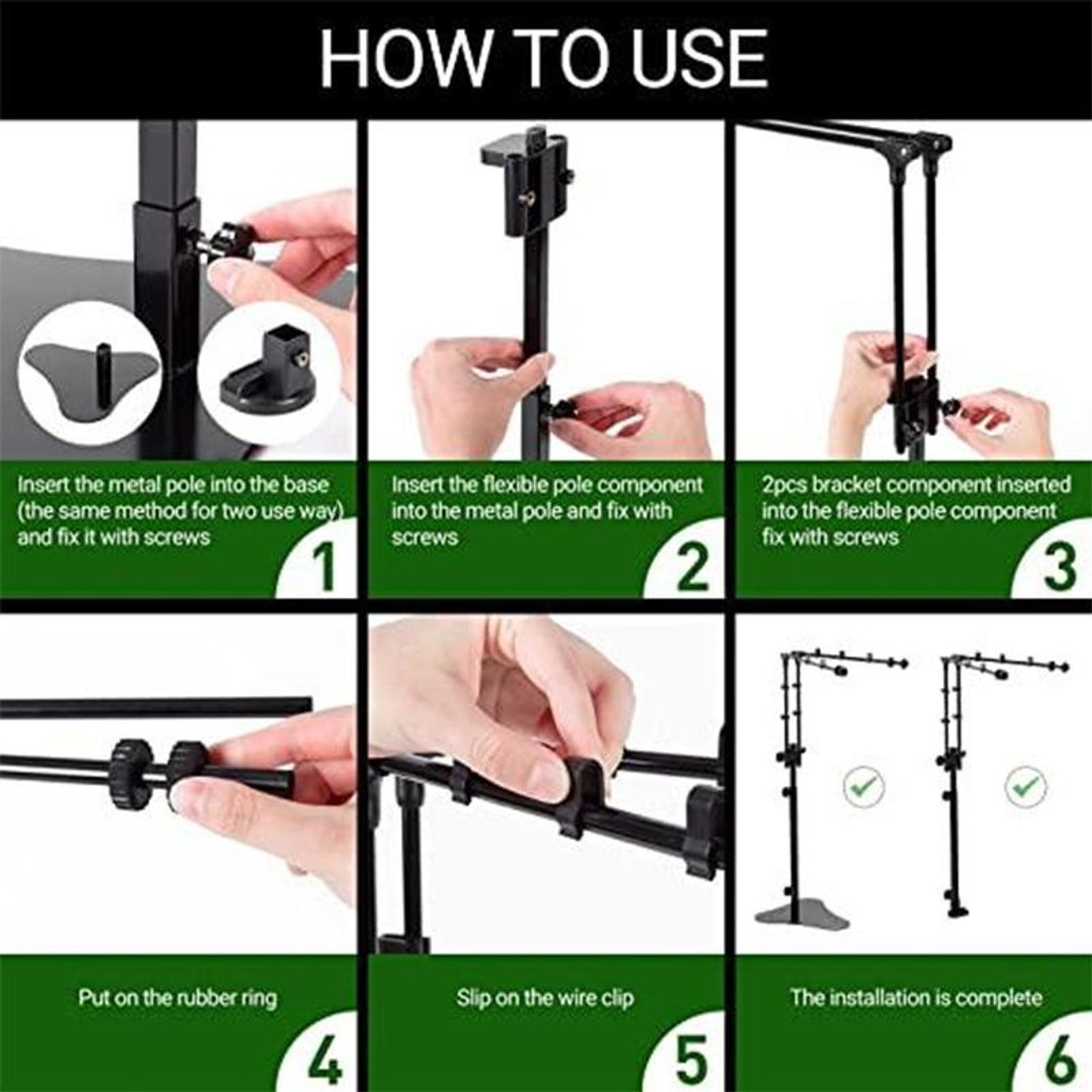 Reptizoo Height Adjustable Clip & Standing Lamp Bracket