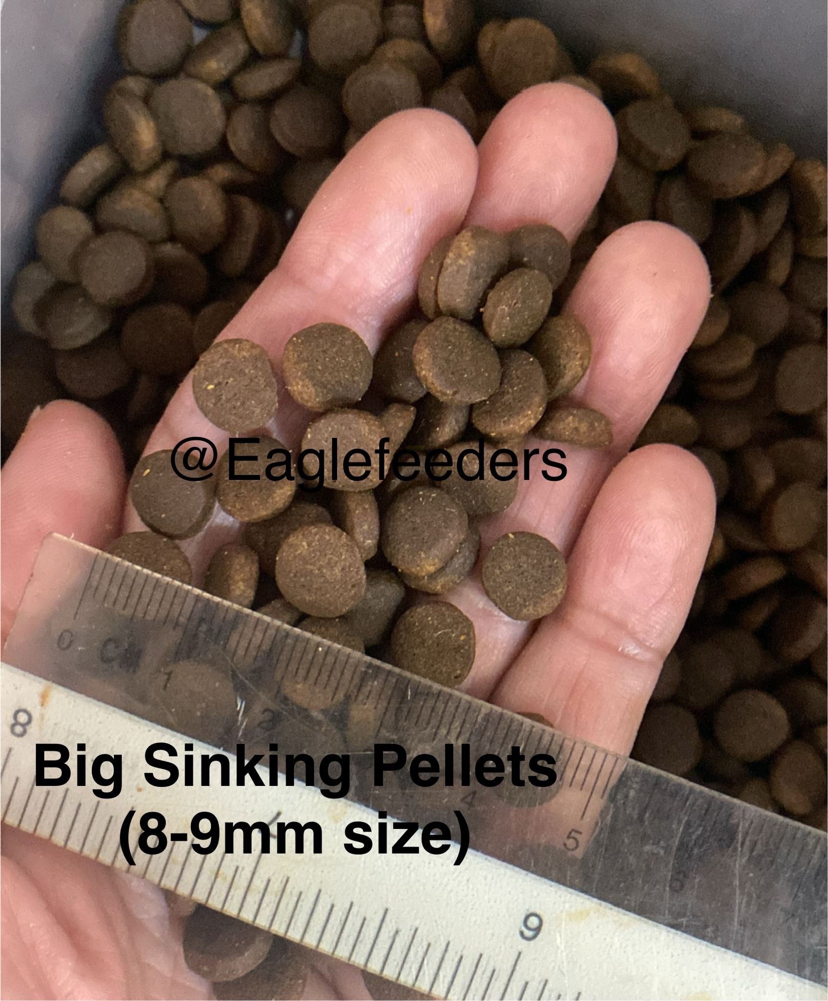 Sinking or Floating pellets (farm use)
