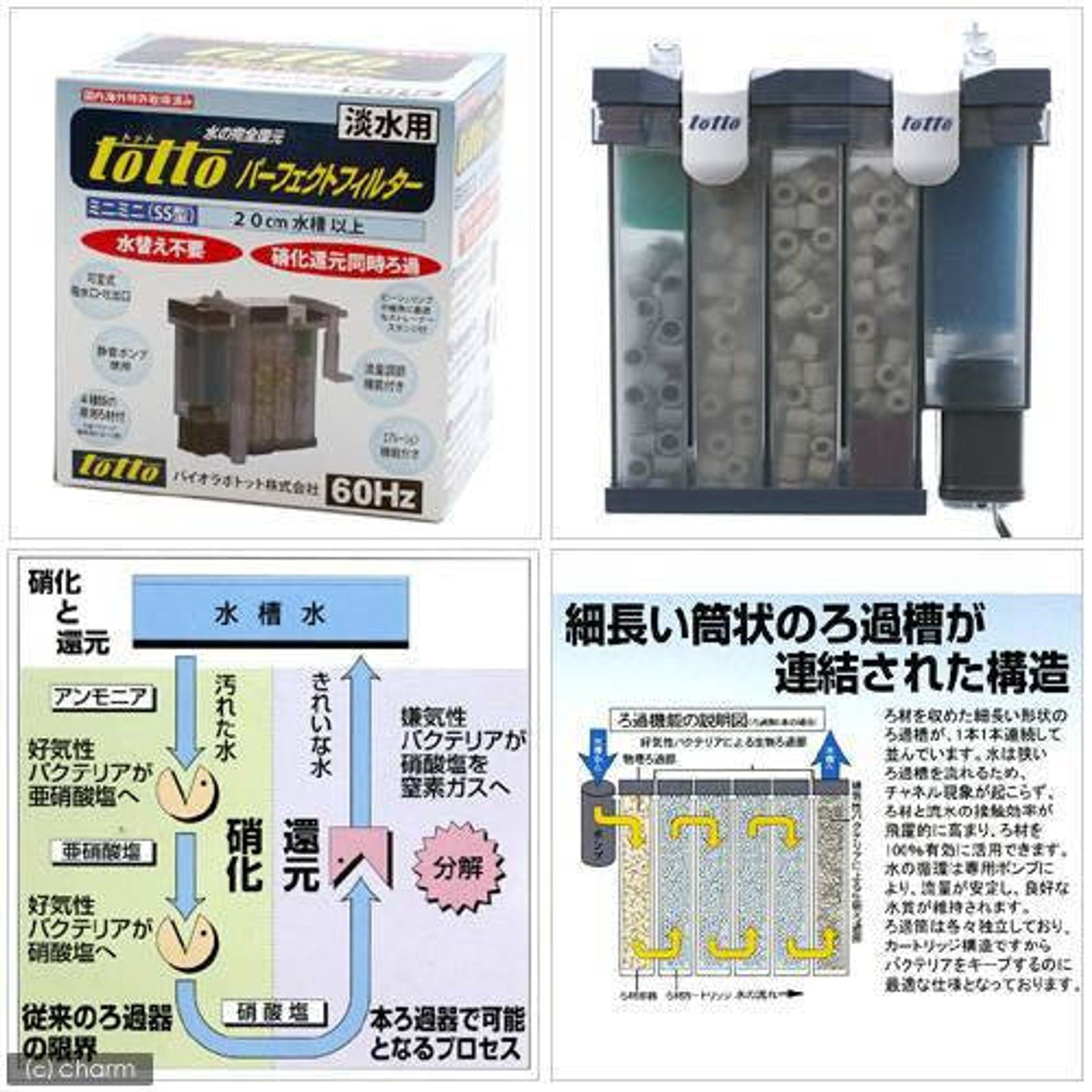Totto Perfect Filters for Minimini (S/SS / Freshwater)