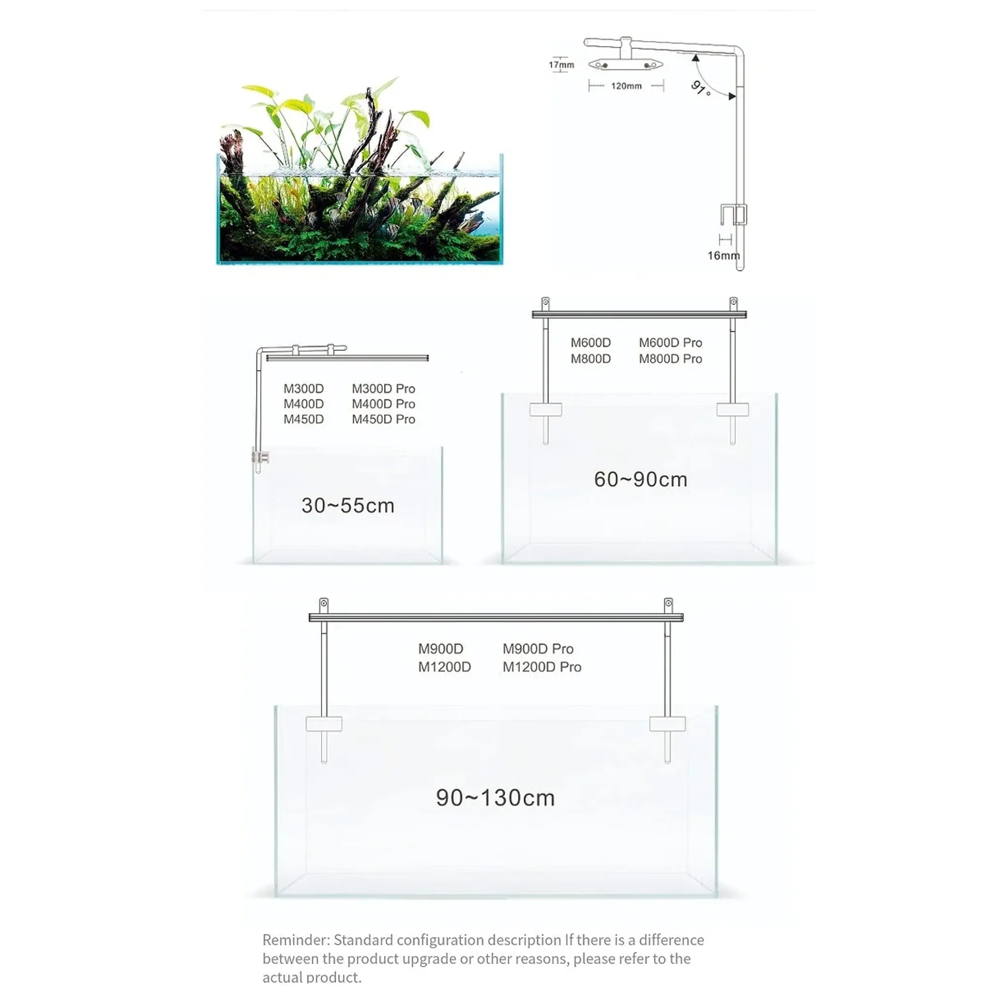 Week Aqua L - Series Pro LED Light (60cm - 120cm)