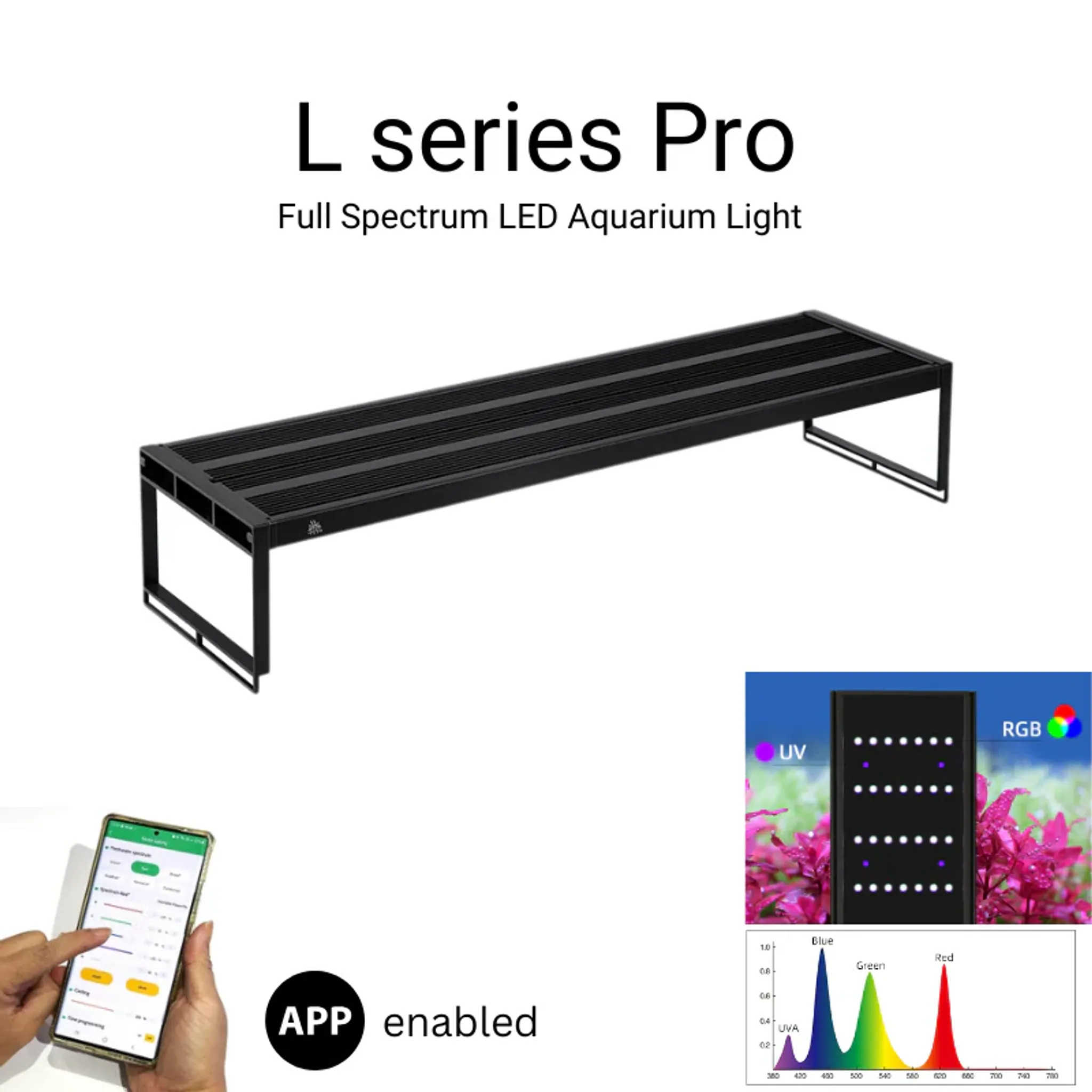 Week aqua L-series Pro Light (60 - 120cm) Black