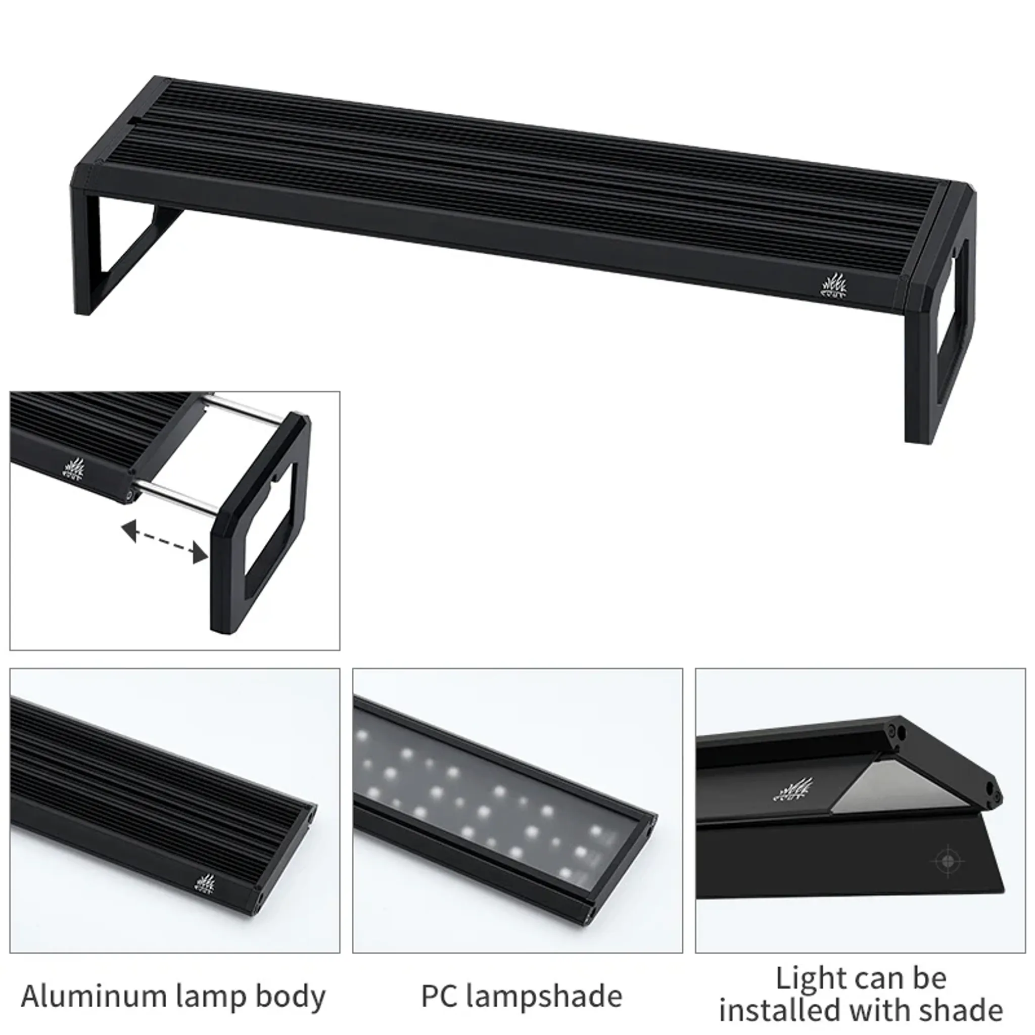 Week aqua M-series Pro Light (30 - 120cm) Black