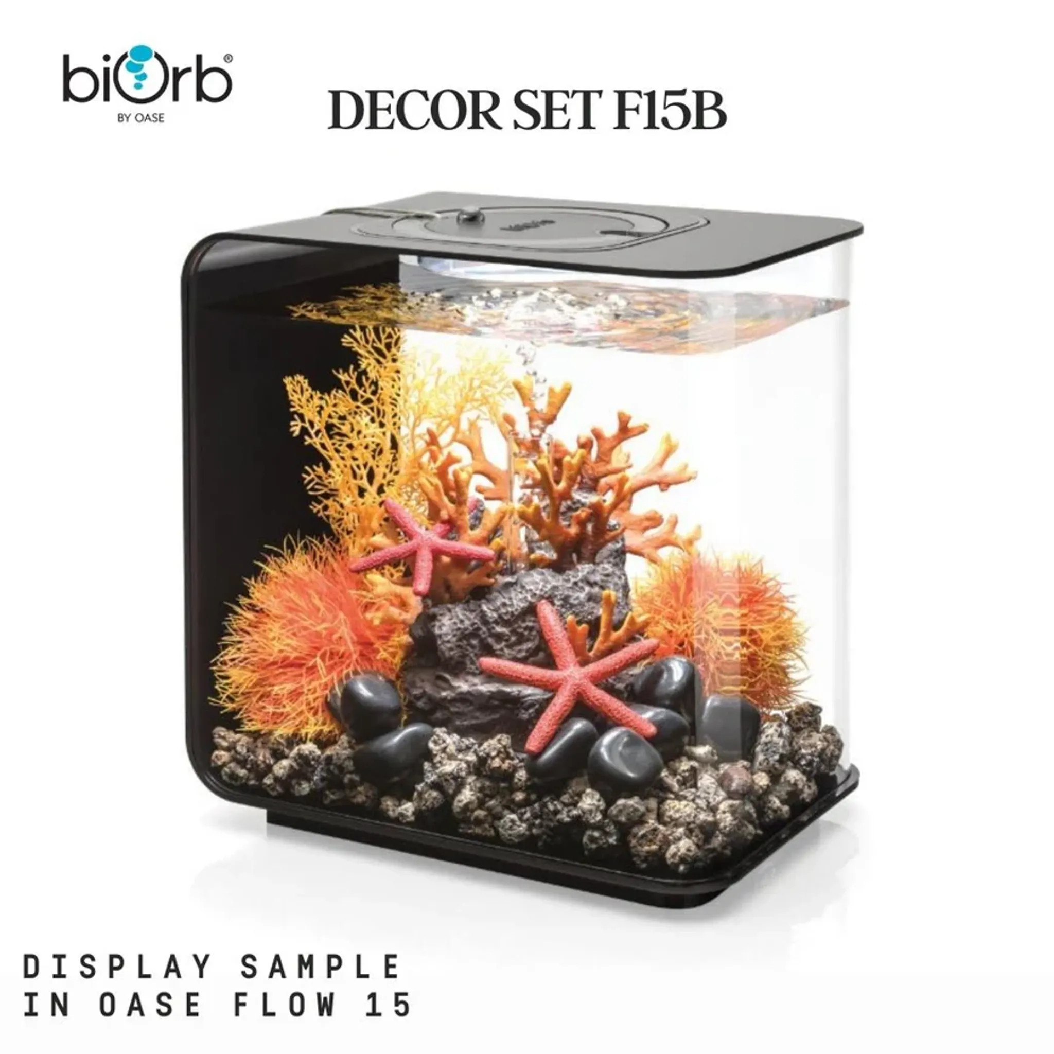 biOrb FLOW 15 Aquarium (MCR - Multi-Color Remote)