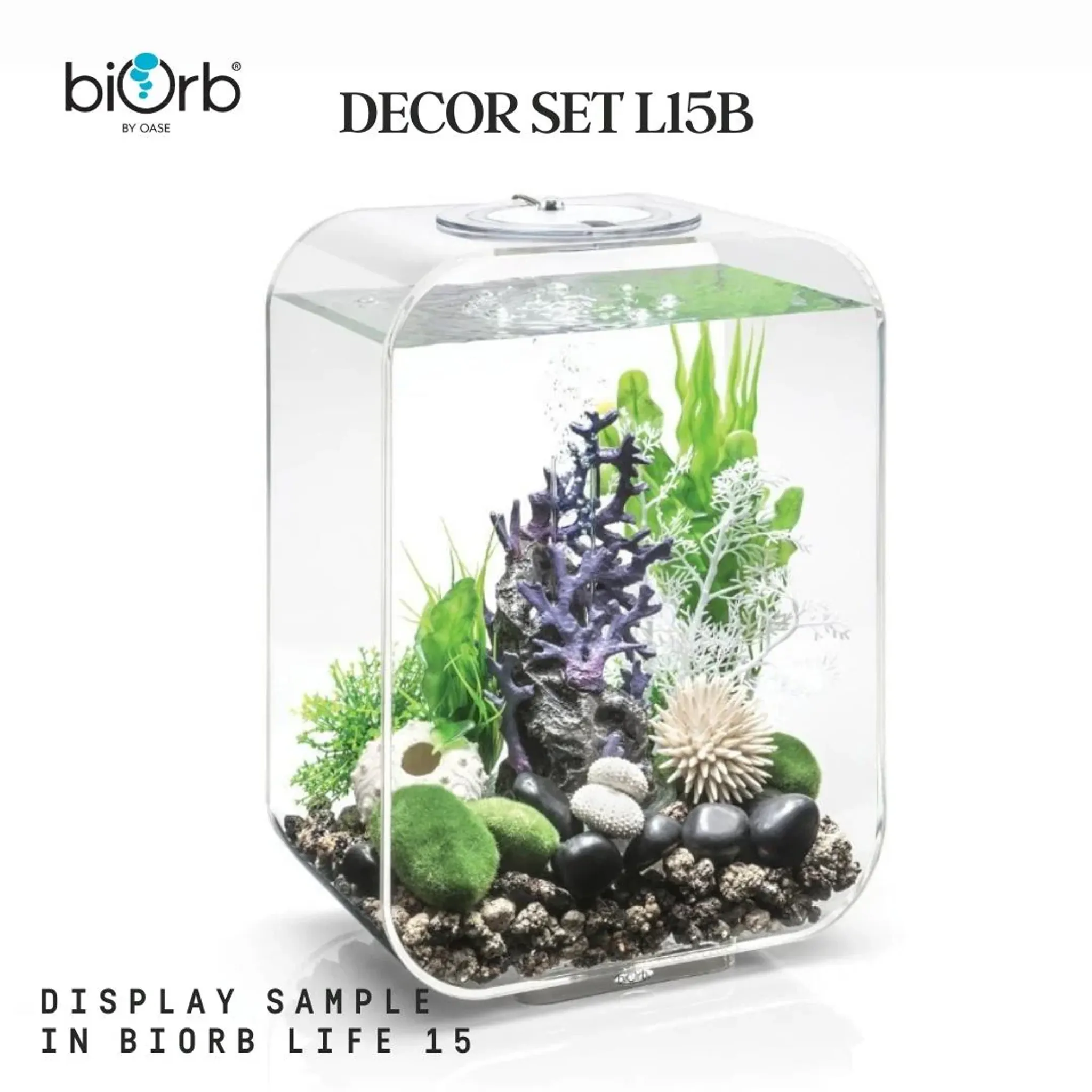 biOrb LIFE 15 Aquarium (MCR - Multi-Color Remote)