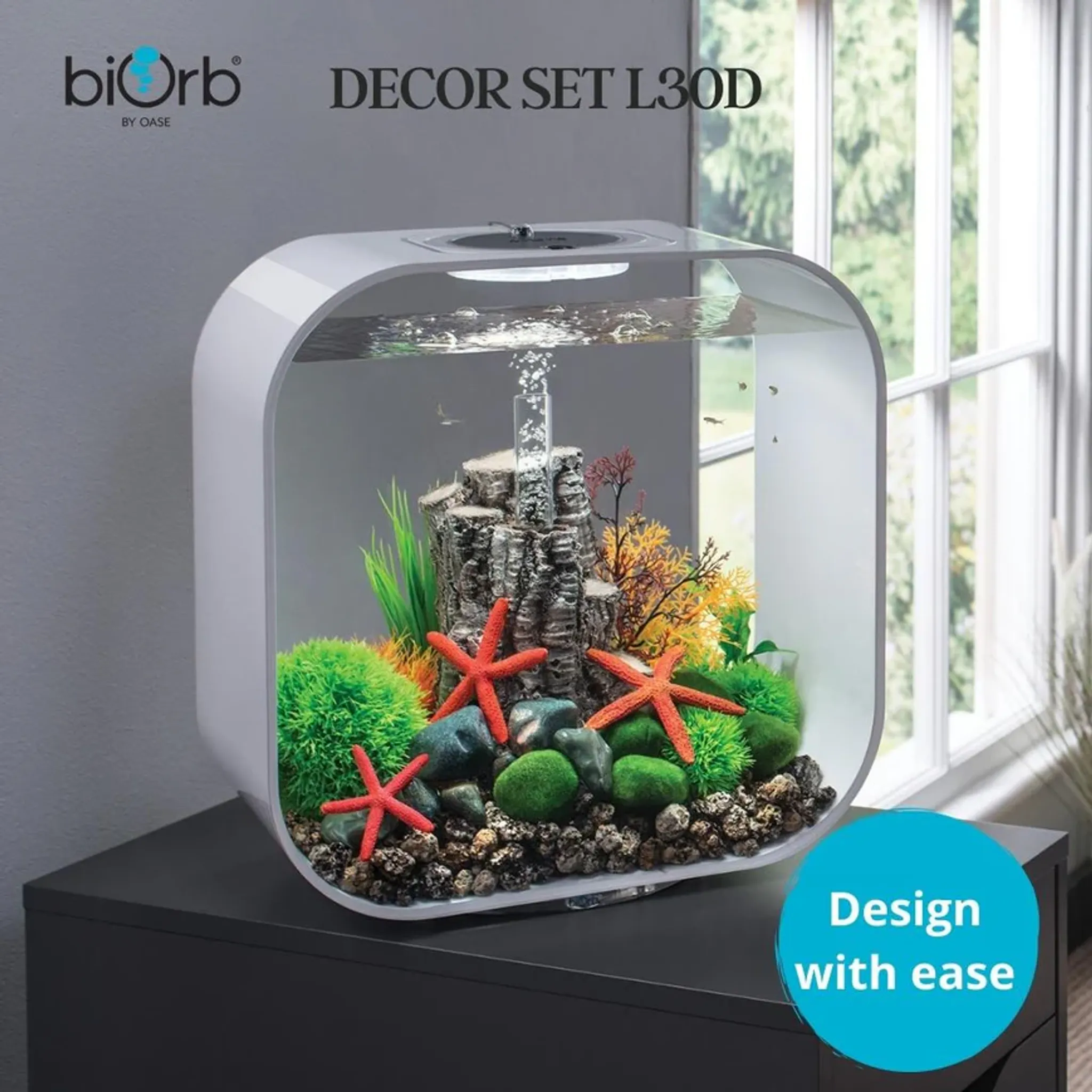biOrb LIFE 30 Aquarium (MCR - Multi-Color Remote)