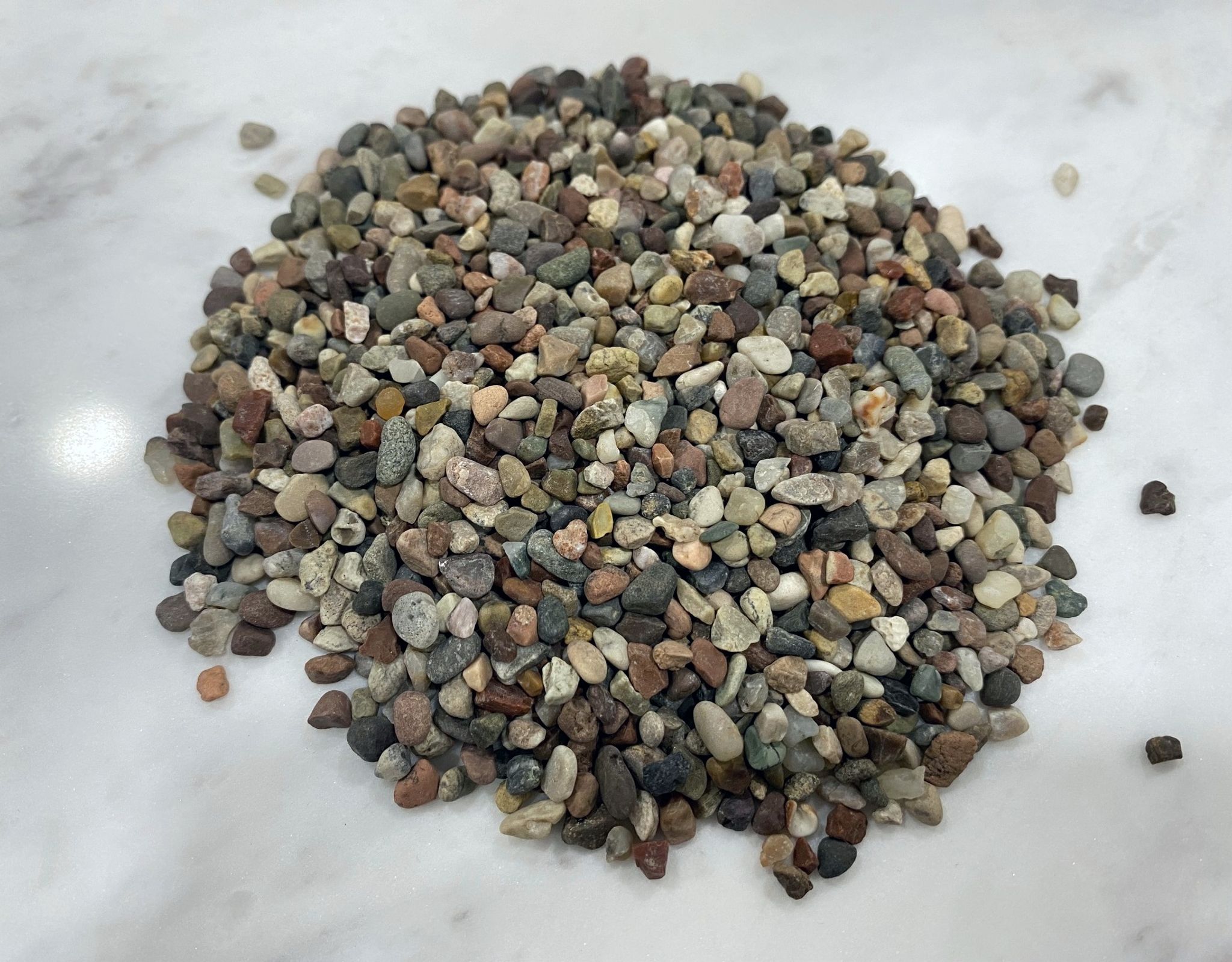OCEANIC RED PEBBLES (20kg)
