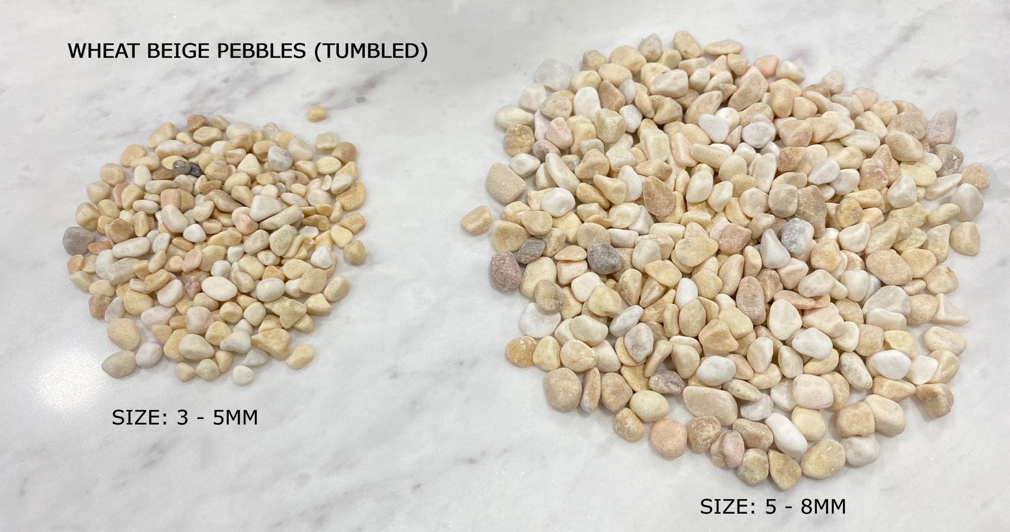 WHEAT BEIGE PEBBLES (TUMBLED) (20kg)