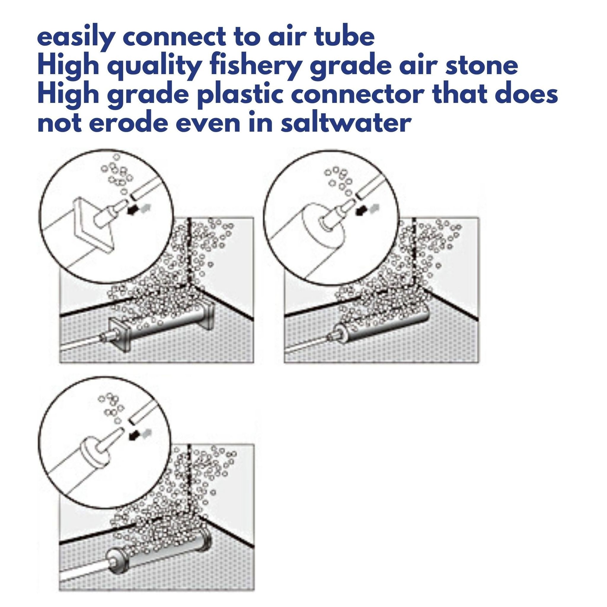 ANGEL AQUA Air Stone (Cylinder) DY-103 Series