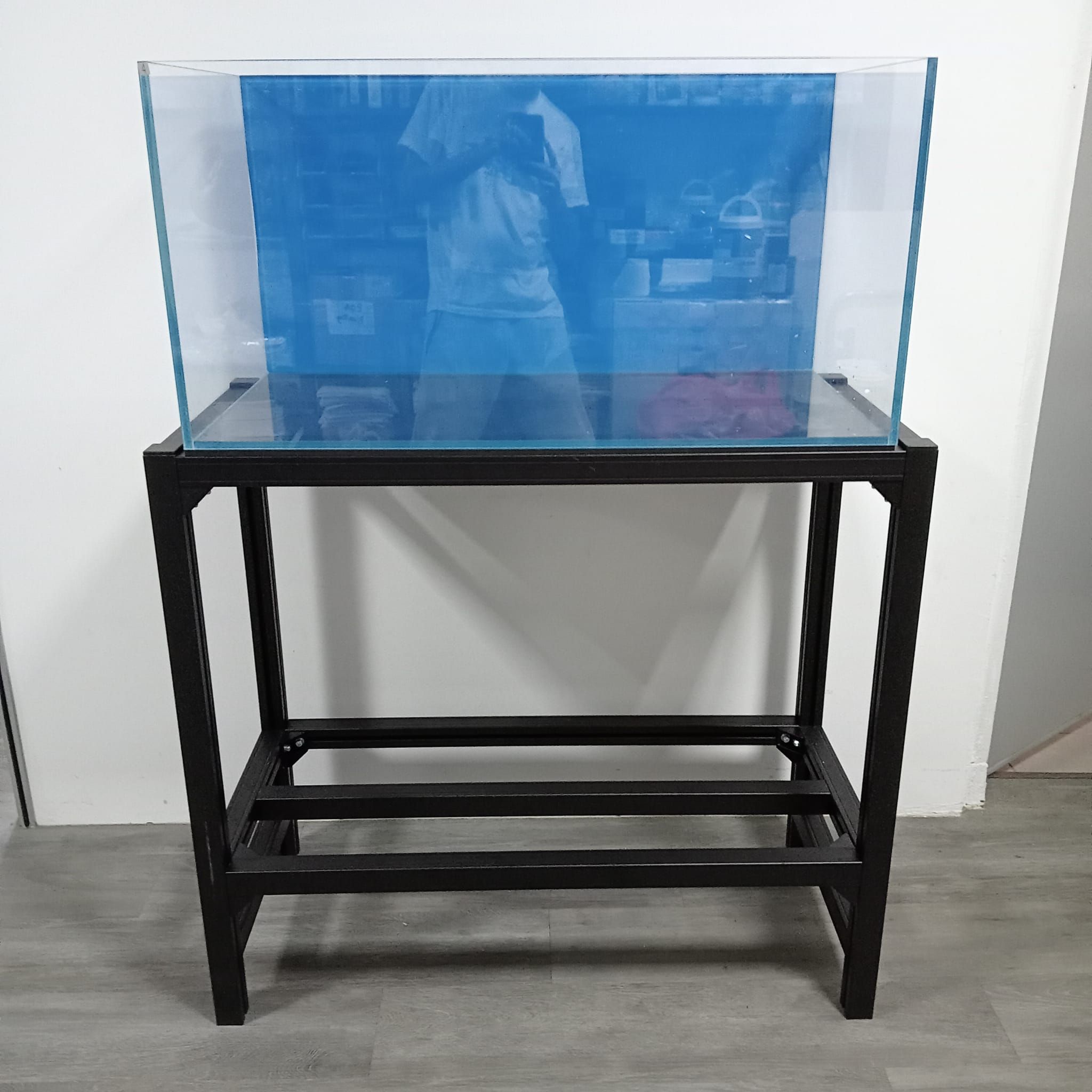 ANS AluStand Aquarium Stand with Rack Covers (Heavy-duty Aluminium Stand)