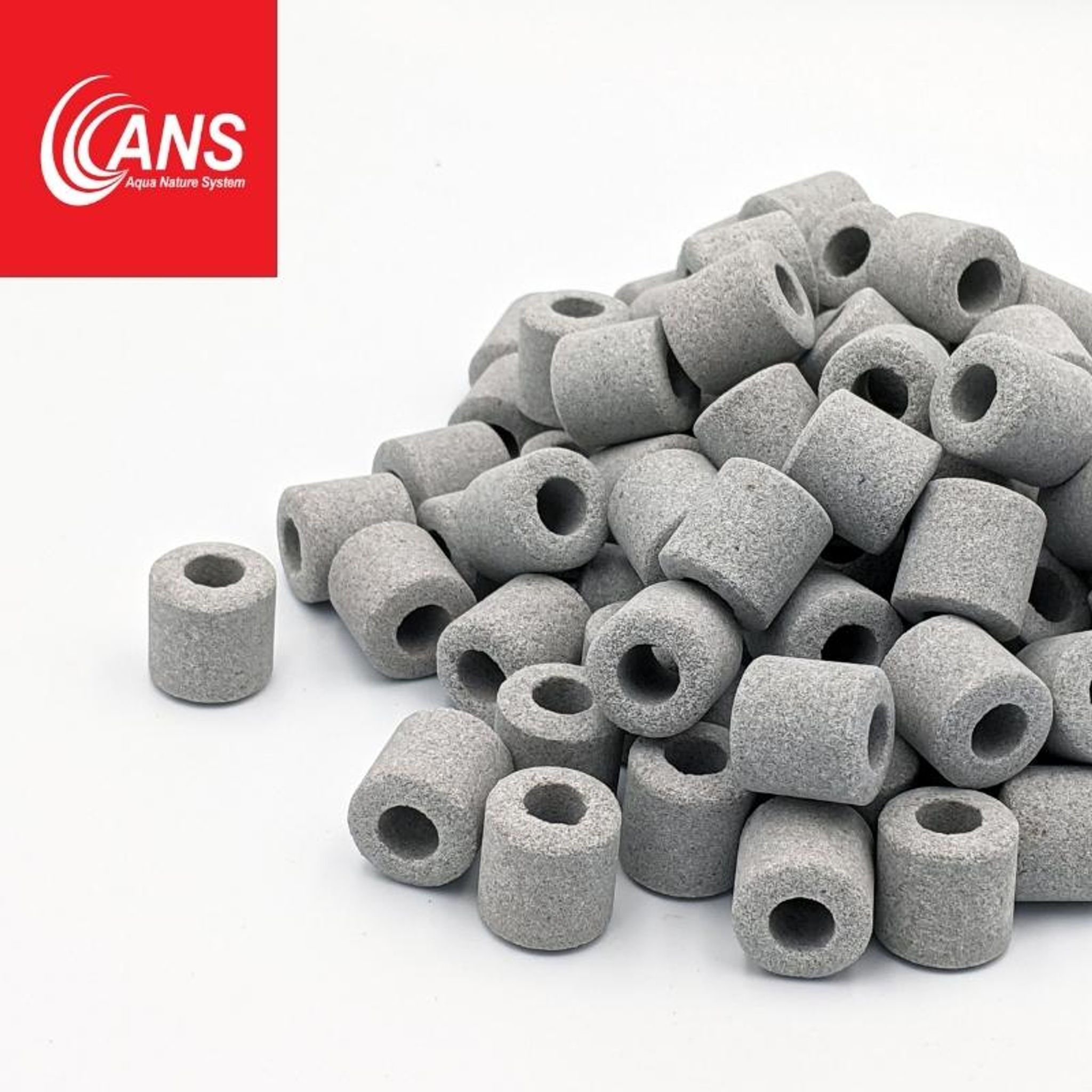 ANS BacterPore MaxSuper Porous Ceramic Rings | Aquarium Koi Pond | pH Neutral Long Lasting