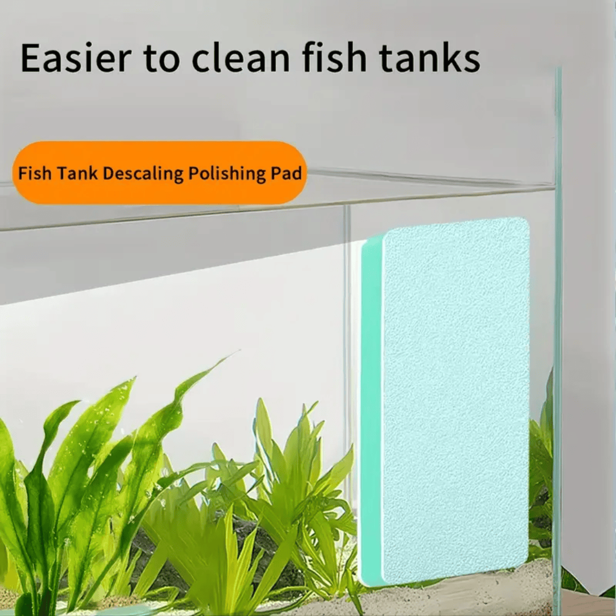 ANS Descaling Sponge (2pcs) (remove stains on glass)