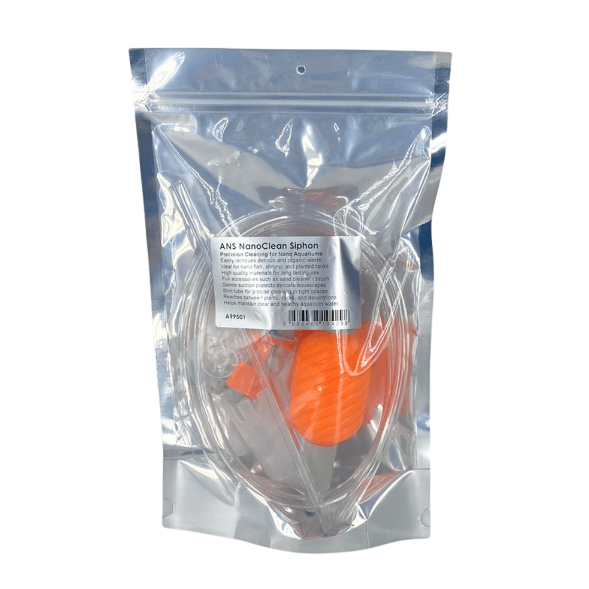 ANS NanoClean Siphon – Precision Aquarium Cleaner for Nano, Shrimp & Planted Tanks