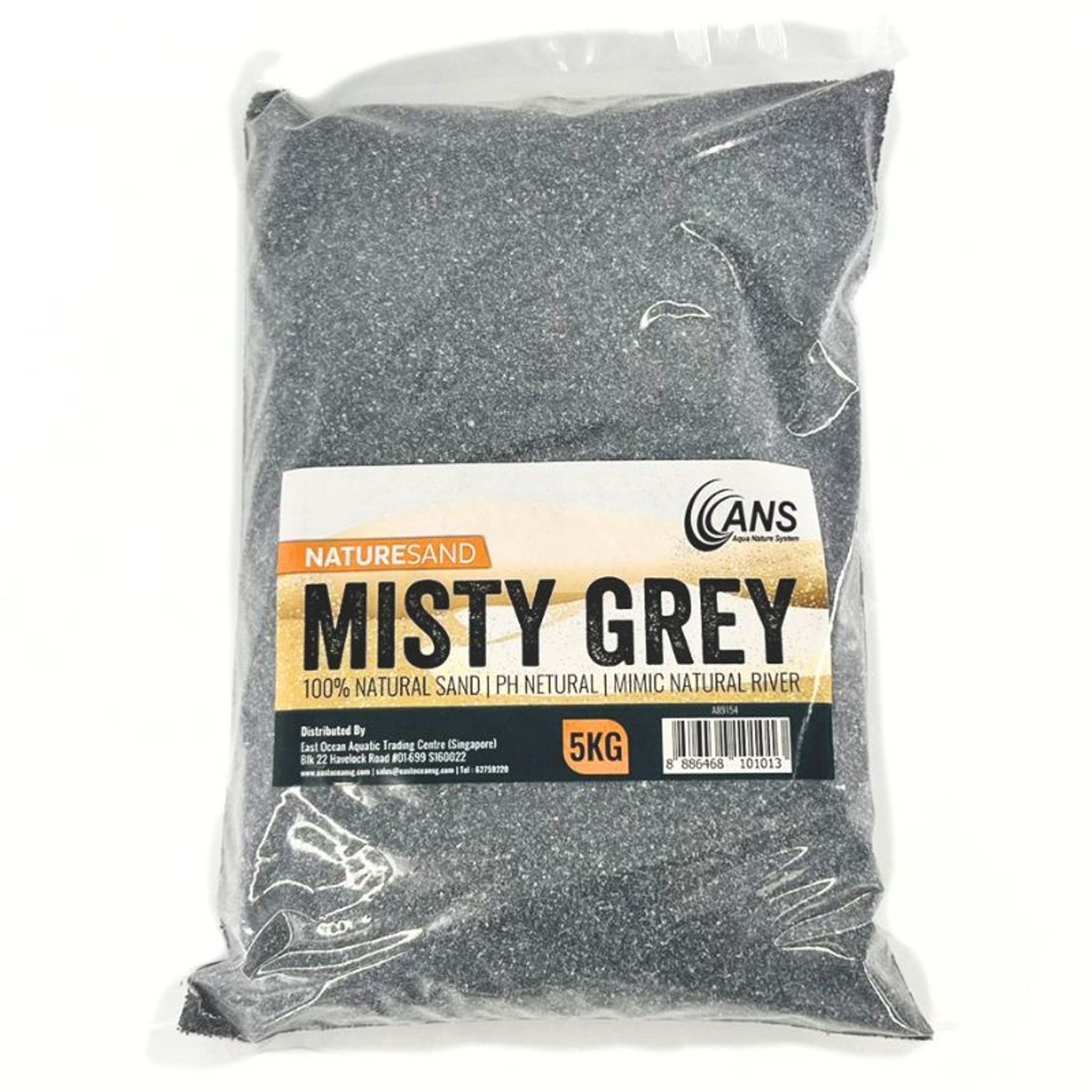 ANS NatureSand Misty Grey Sand 1kg/5kg