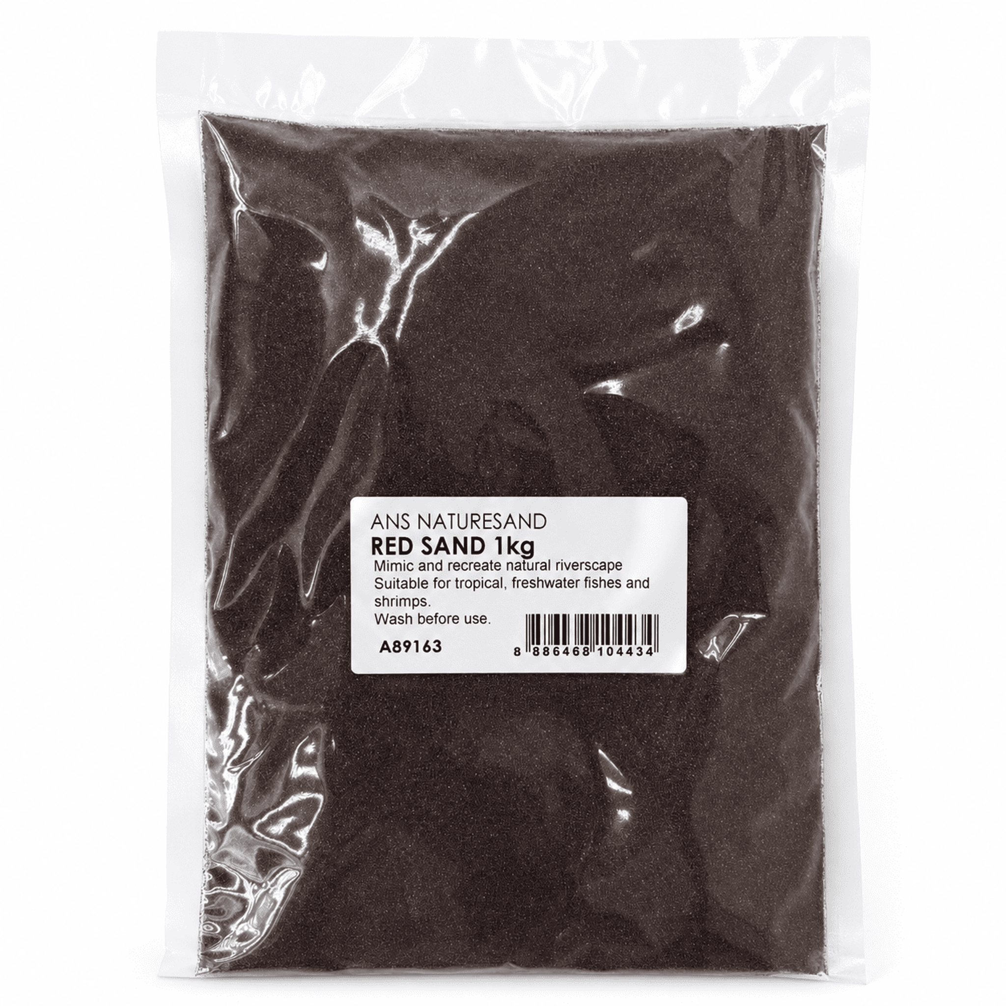 ANS NatureSand Red Sand 1kg/5kg (great sand for biotope)