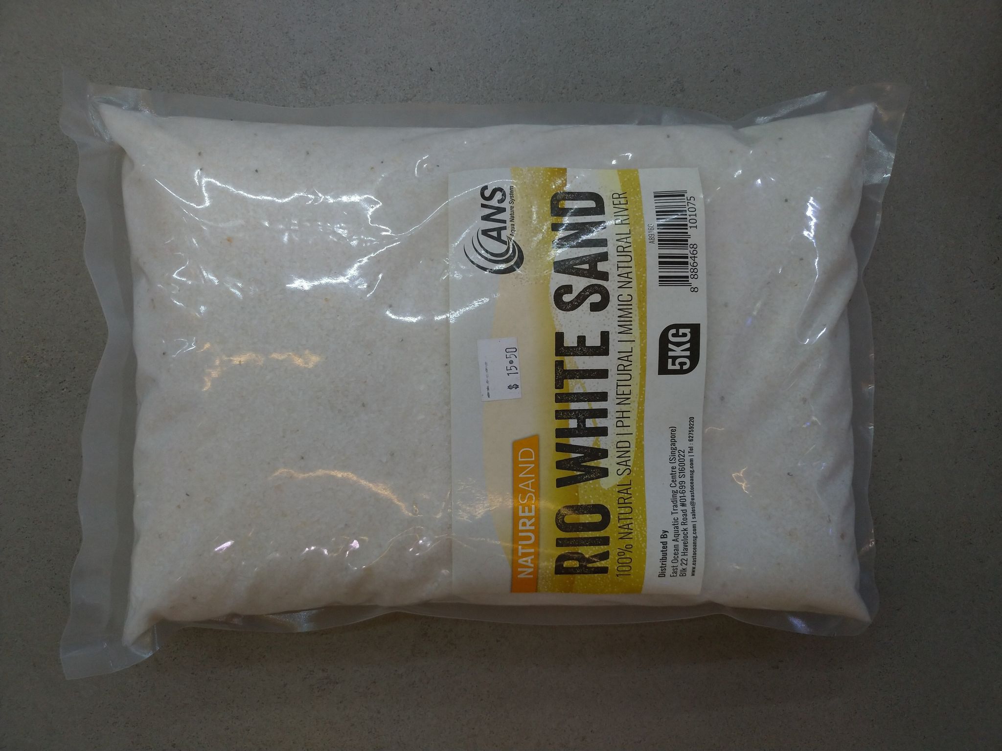 ANS NatureSand Rio White Sand 1kg/5kg