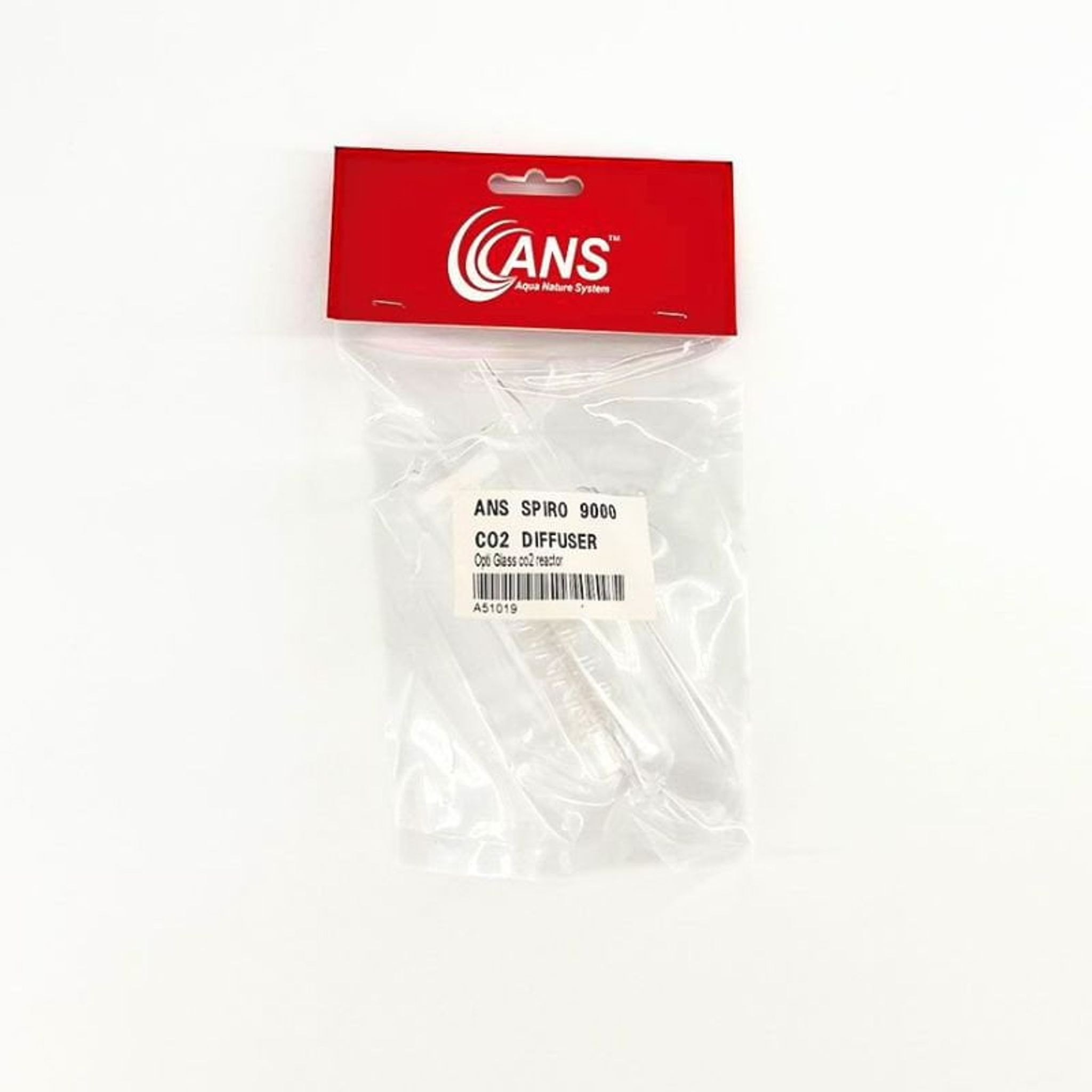 ANS OPTI GLASS CO2 Diffuser Spiro 9000