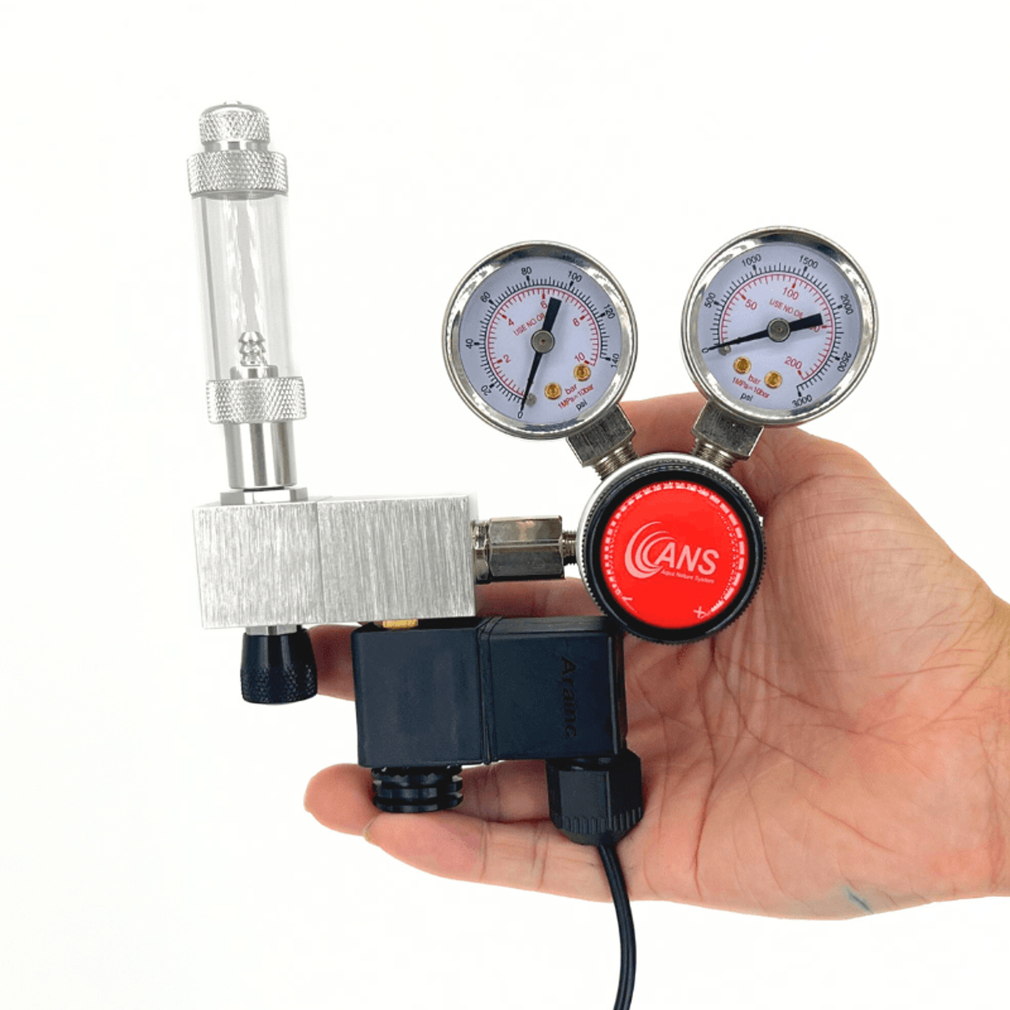 ANS PRO II CO2 Regulator Advance (Dual Stage with Solenoid)