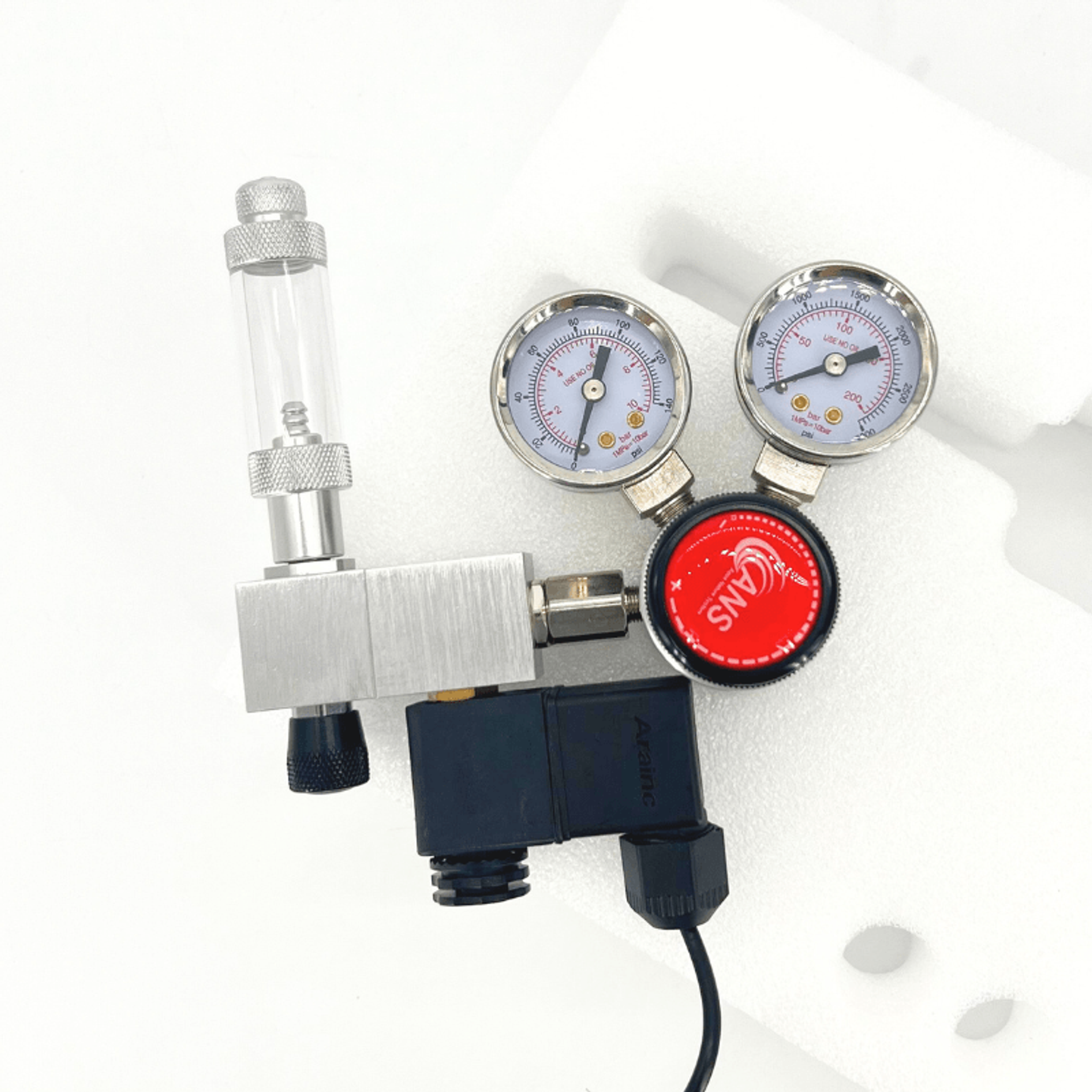 ANS PRO II CO2 Regulator Advance (Dual Stage with Solenoid)