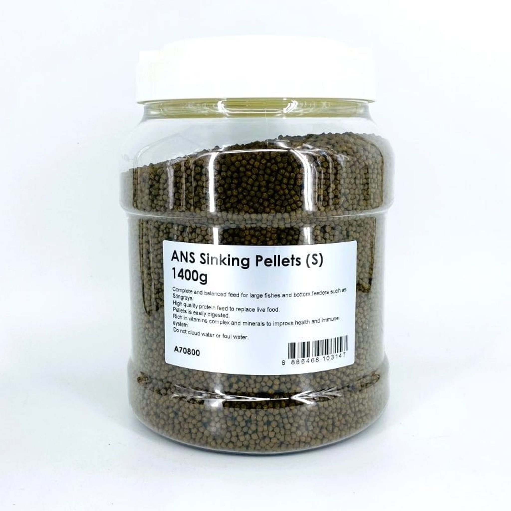ANS Sinking Jumbo Pellets (S/M/L)