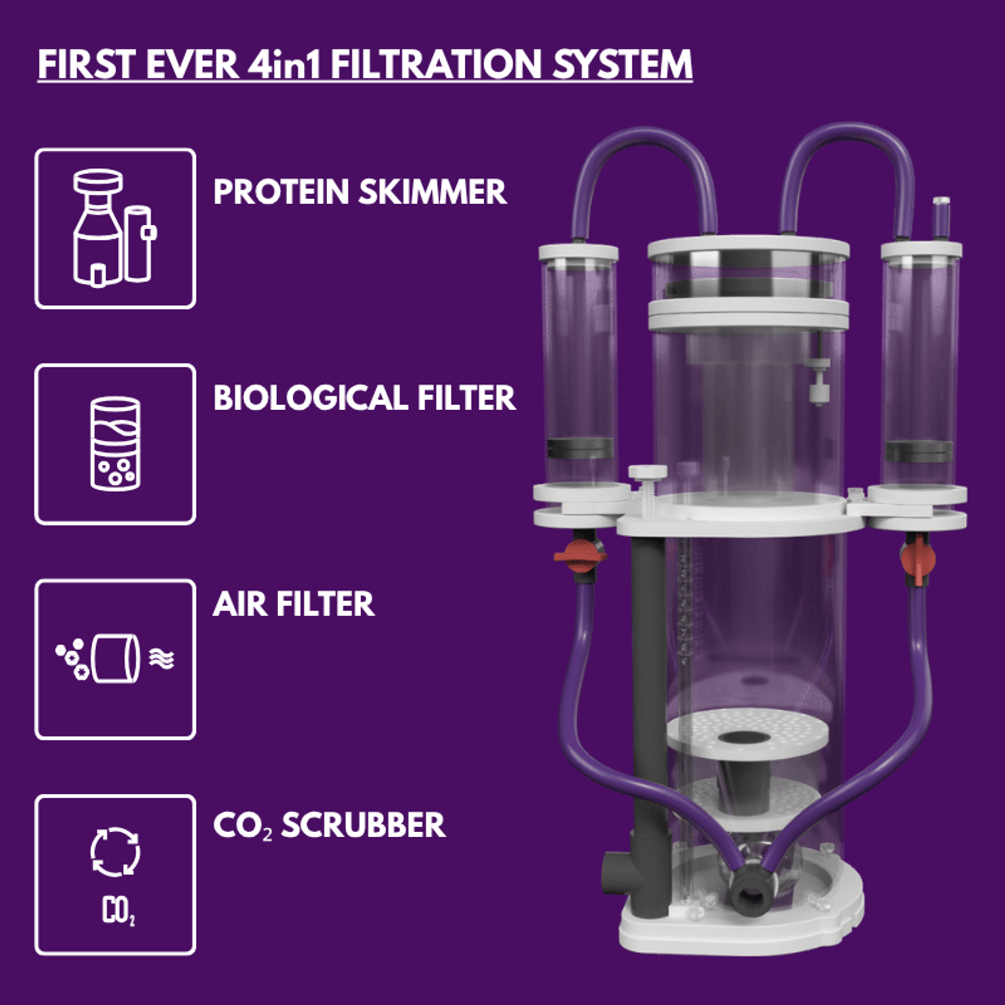 Aquaforest 150 All in Skim (4 in 1 protein skimmer)
