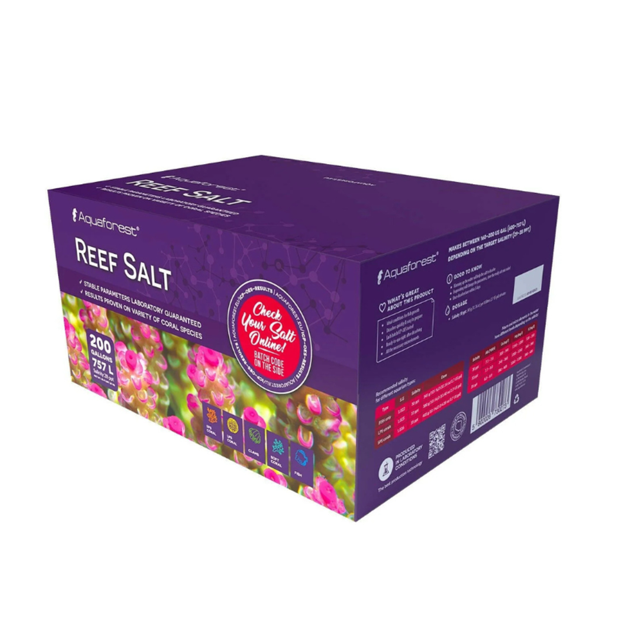 Aquaforest Reef Salt (2/10/22/25kg)