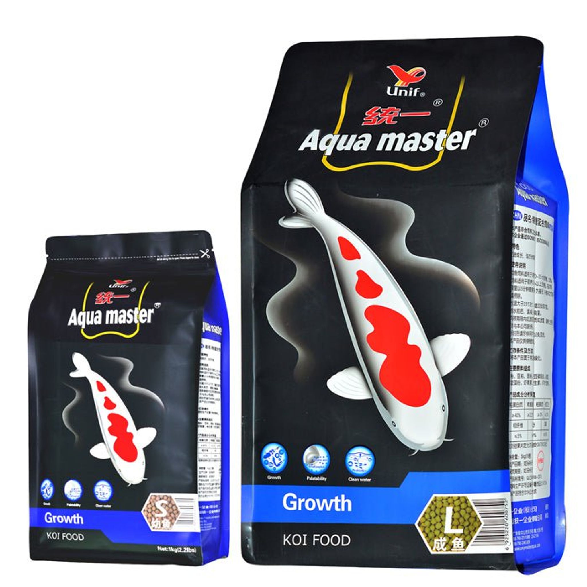 AquaMaster Koi Growth (1kg/5kg) with natto probiotics