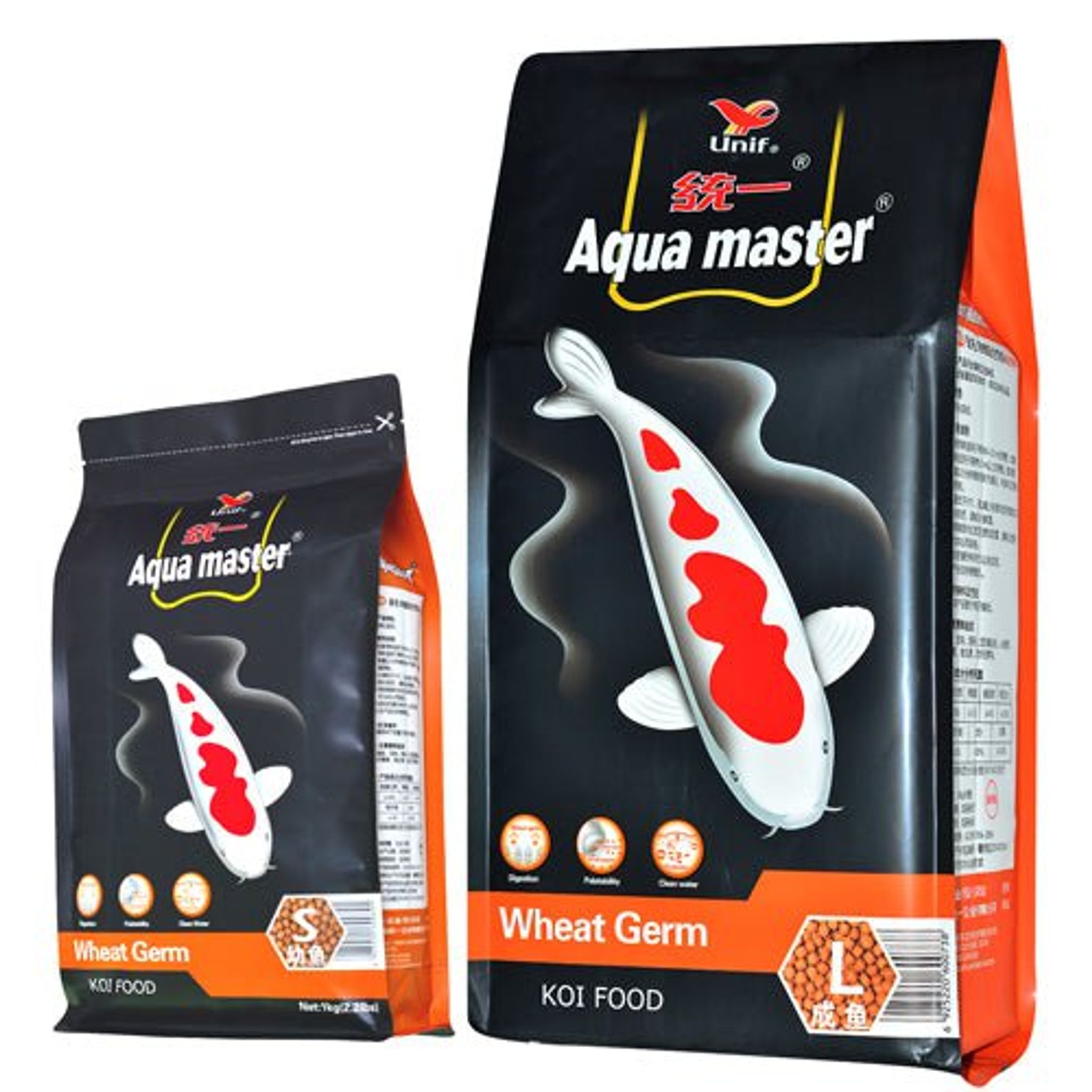AquaMaster Koi Wheat Germ (1kg/5kg) with natto probiotics