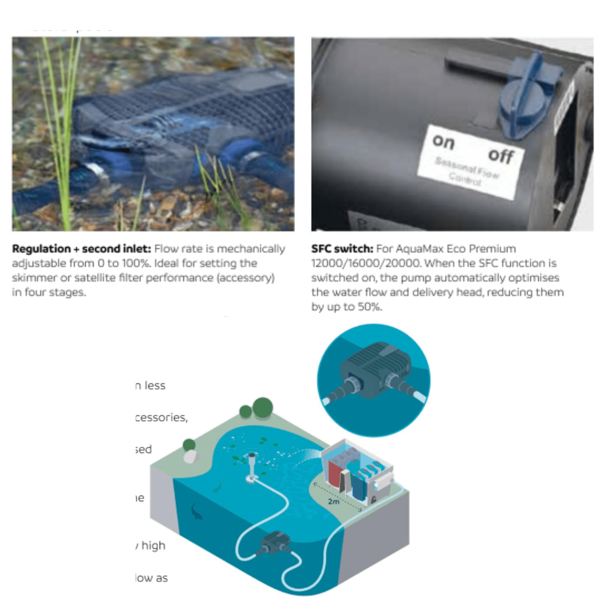 Oase AquaMax Eco Premium 6000/12000 (12V)(swim safe)