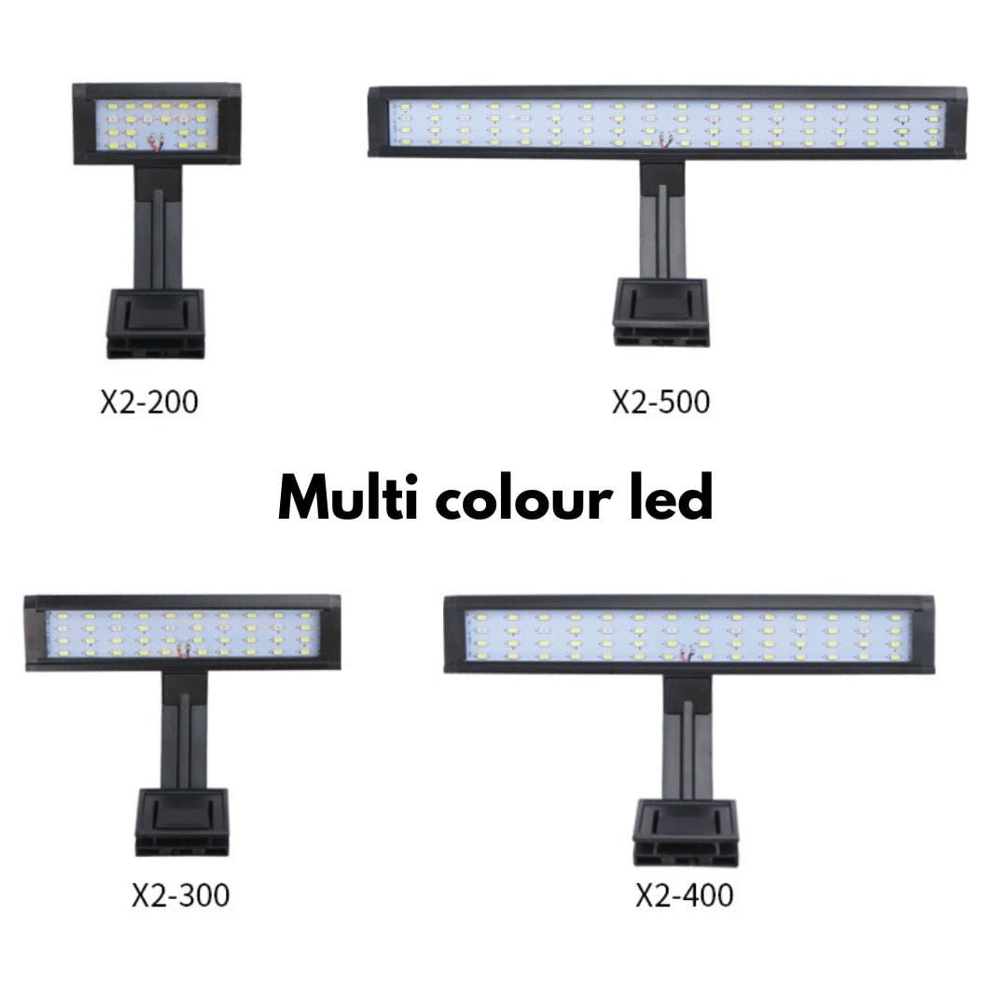 AST X2 Aquarium led lamp clip on (colourful led)
