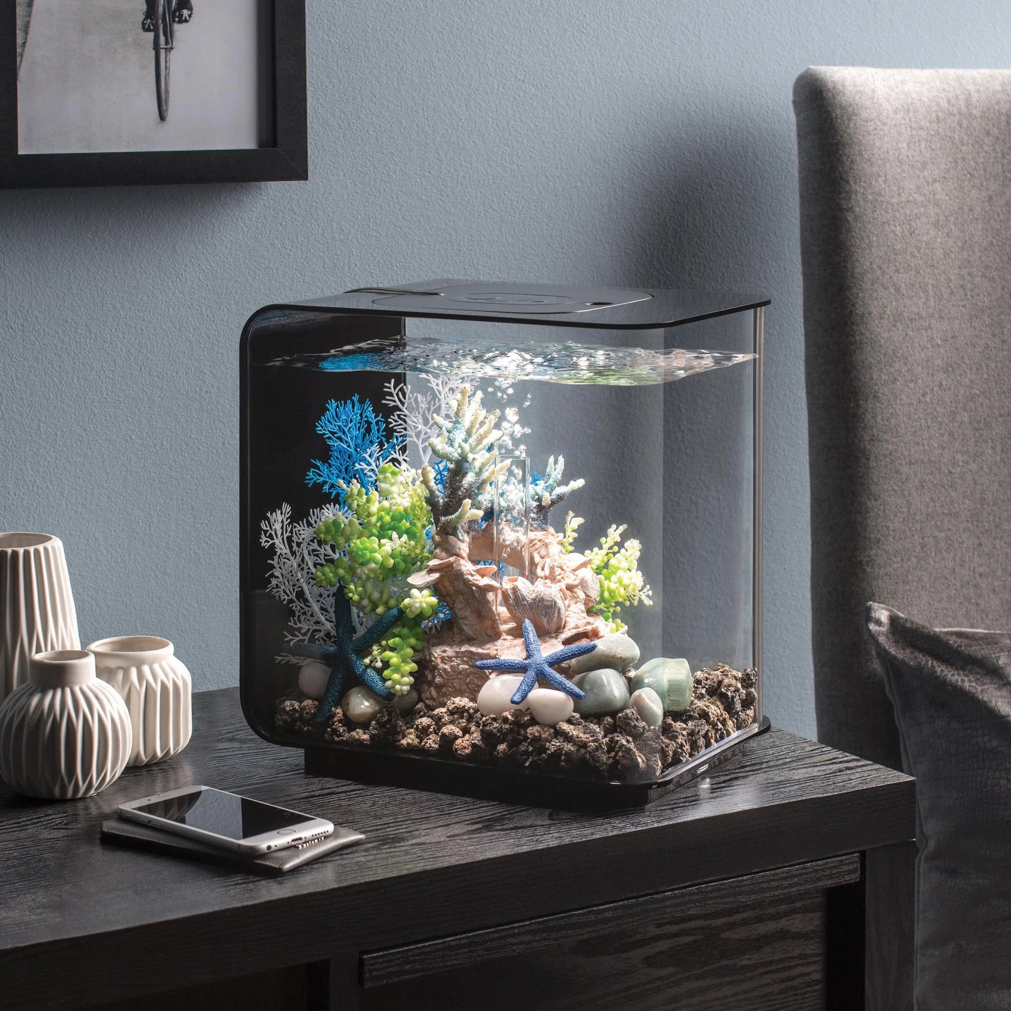 biOrb Coral reef ornament blue