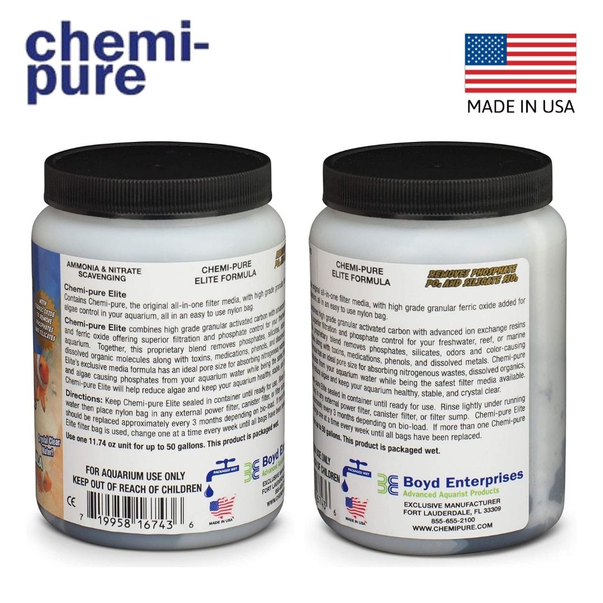 BOYD Chemipure ELITE (crystal clear water and remove phosphate)