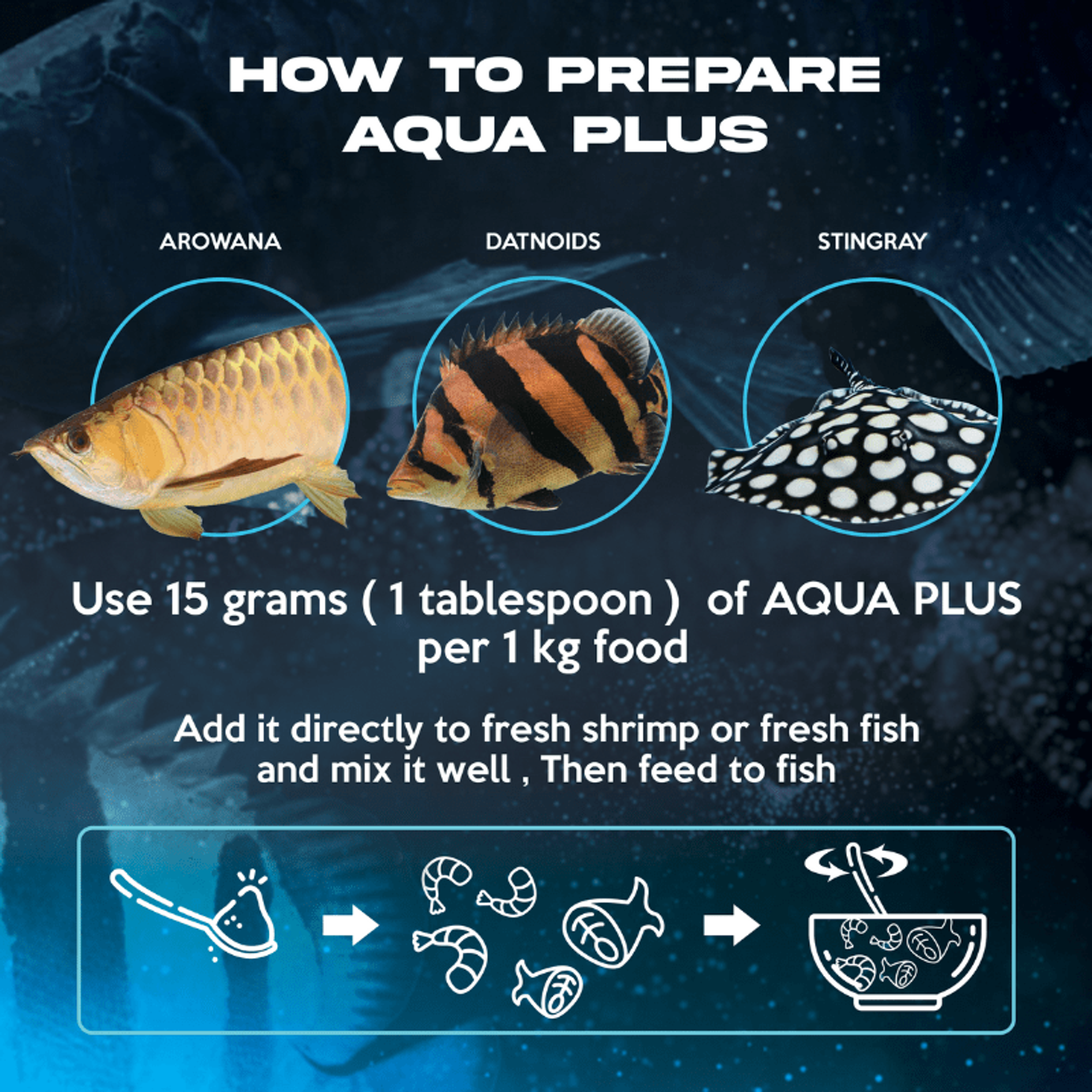 CZ Aqua Aqua plus 100g (Vitamins minerals for better appetite)