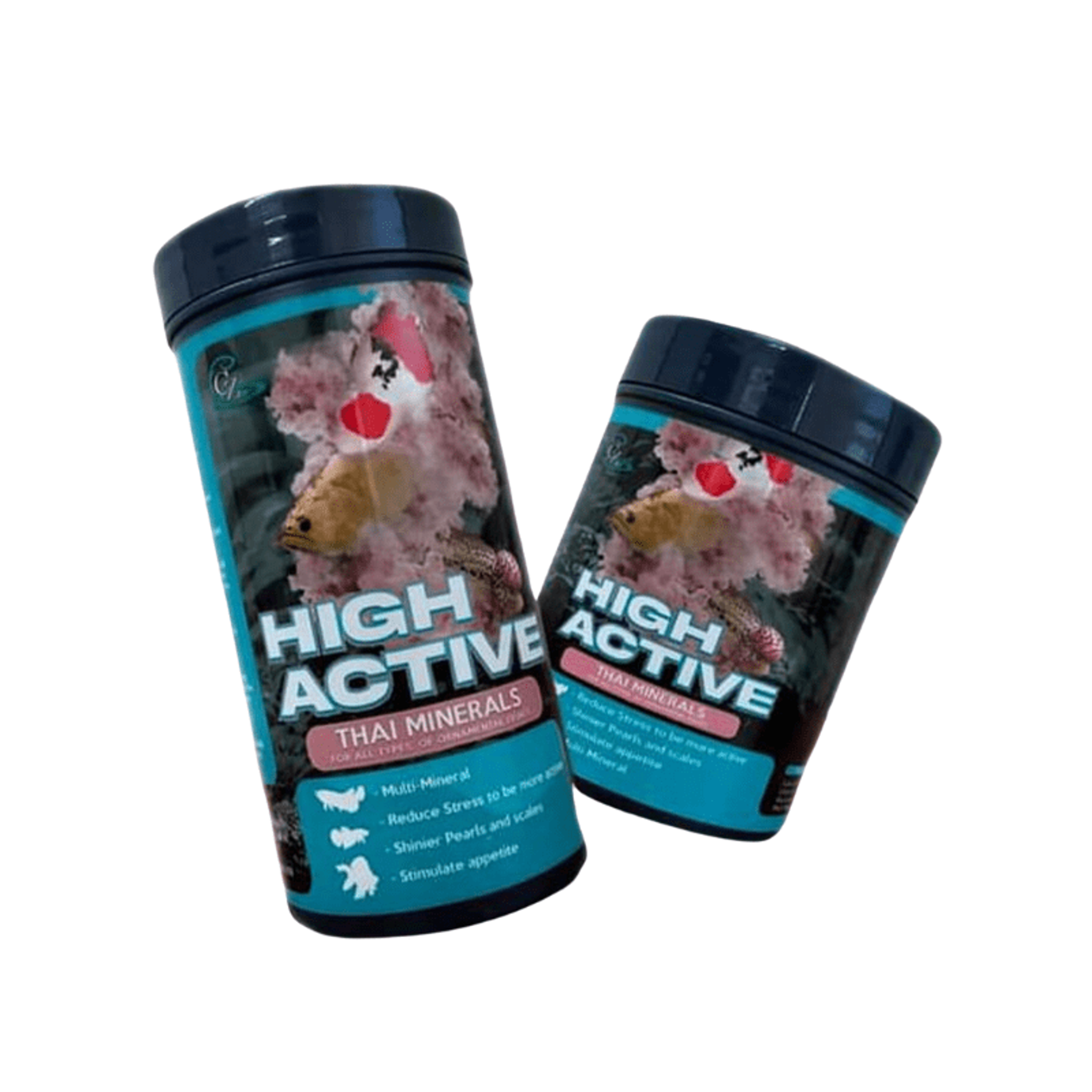 CZ Aqua High active - 100/200g (Thai minerals for flowerhorn, arowana, koi, goldfish)