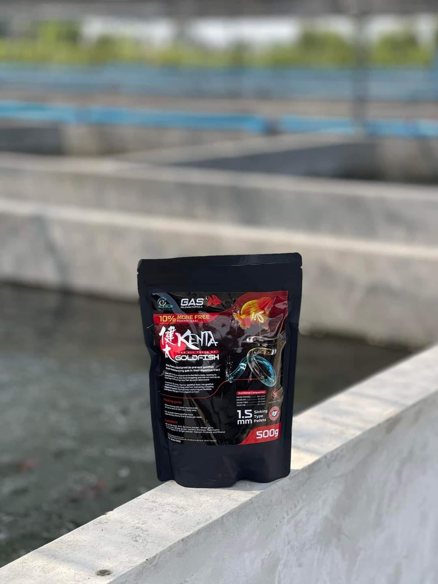 CZ Aqua Kenta releasing gas 150g/500g (Help goldfish to regain balance)