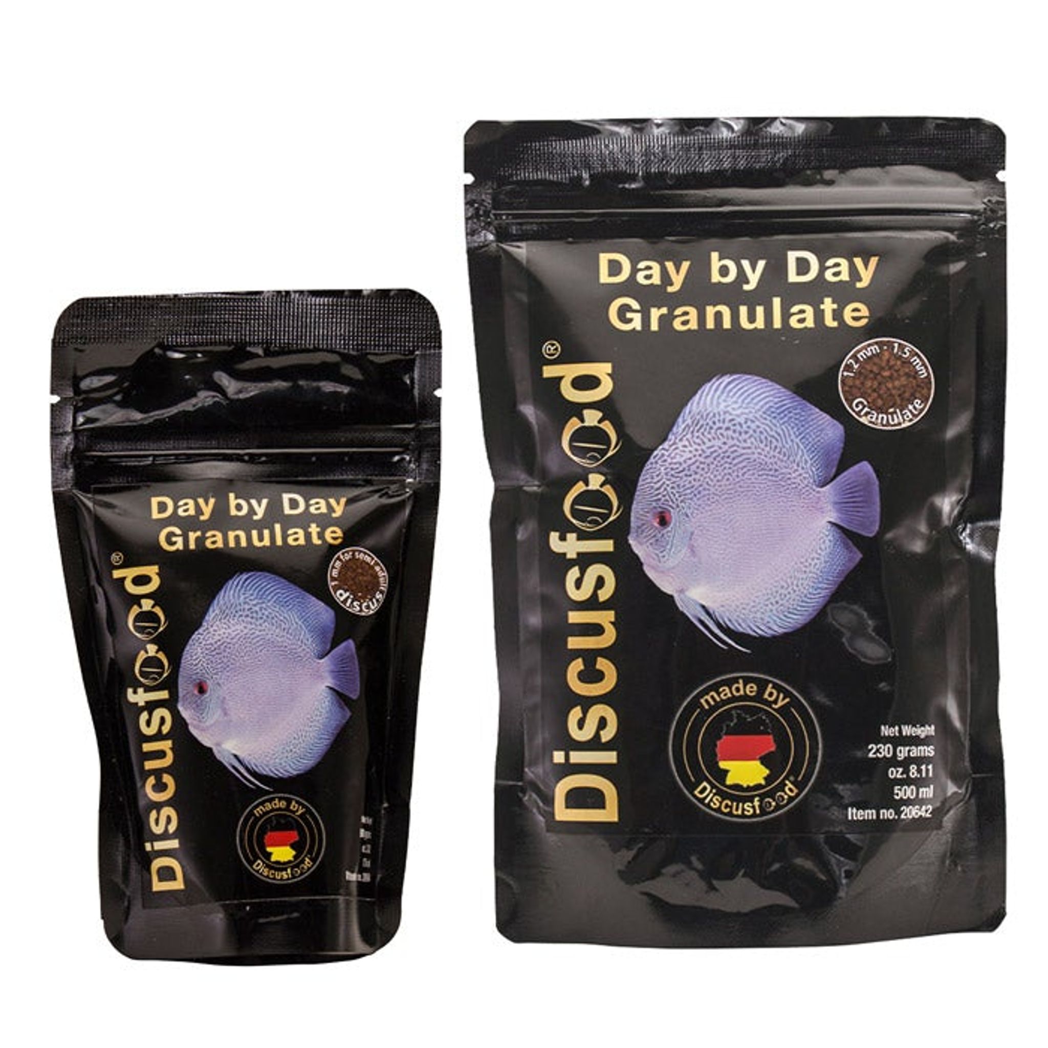 DiscusFood High Protein - Day by Day Granulate - 1mm (80/230g)