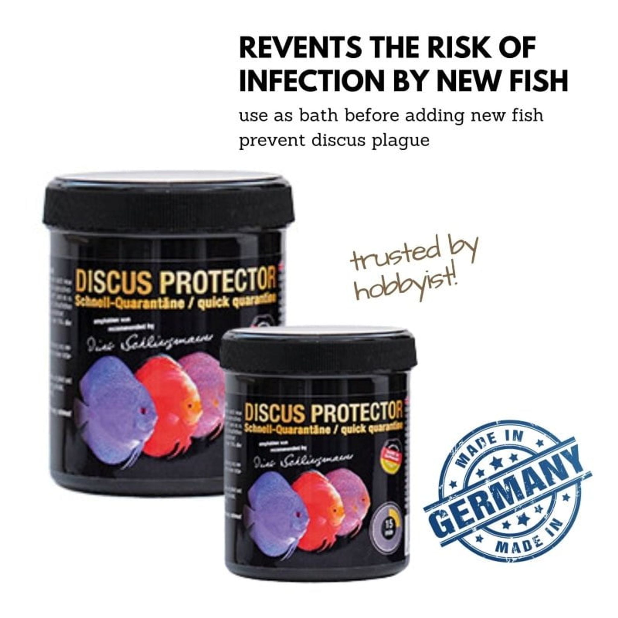 DiscusFood Discus Protector - Prevents Spread of Diseases (160/480g)