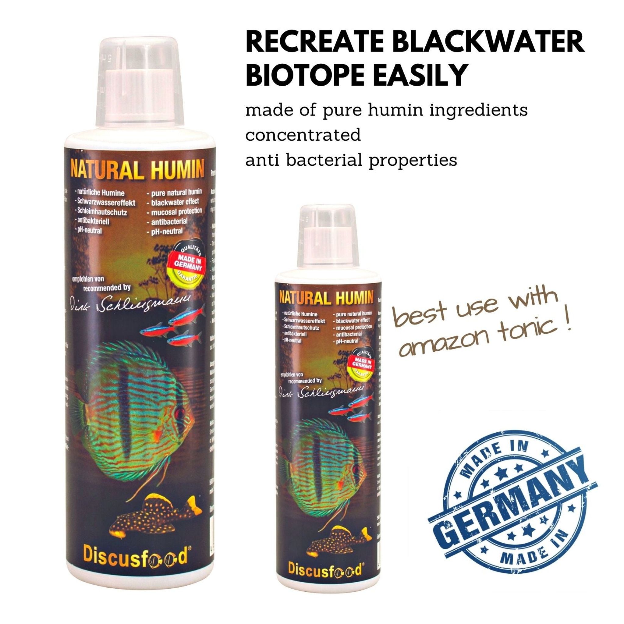 DiscusFood Natural Humin (Concentrated Pure Blackwater)