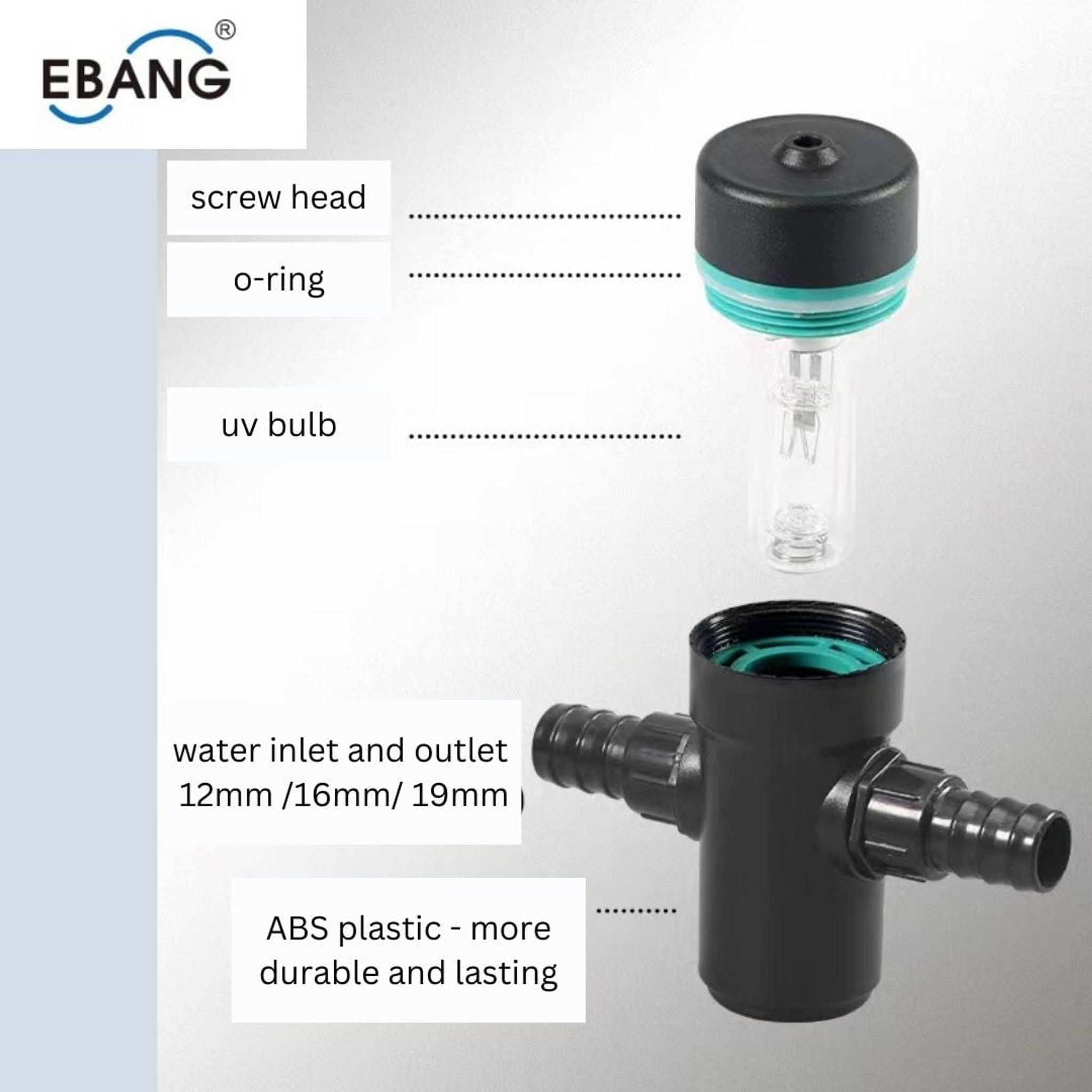 EBANG EB-UV211 Inline UV 3W