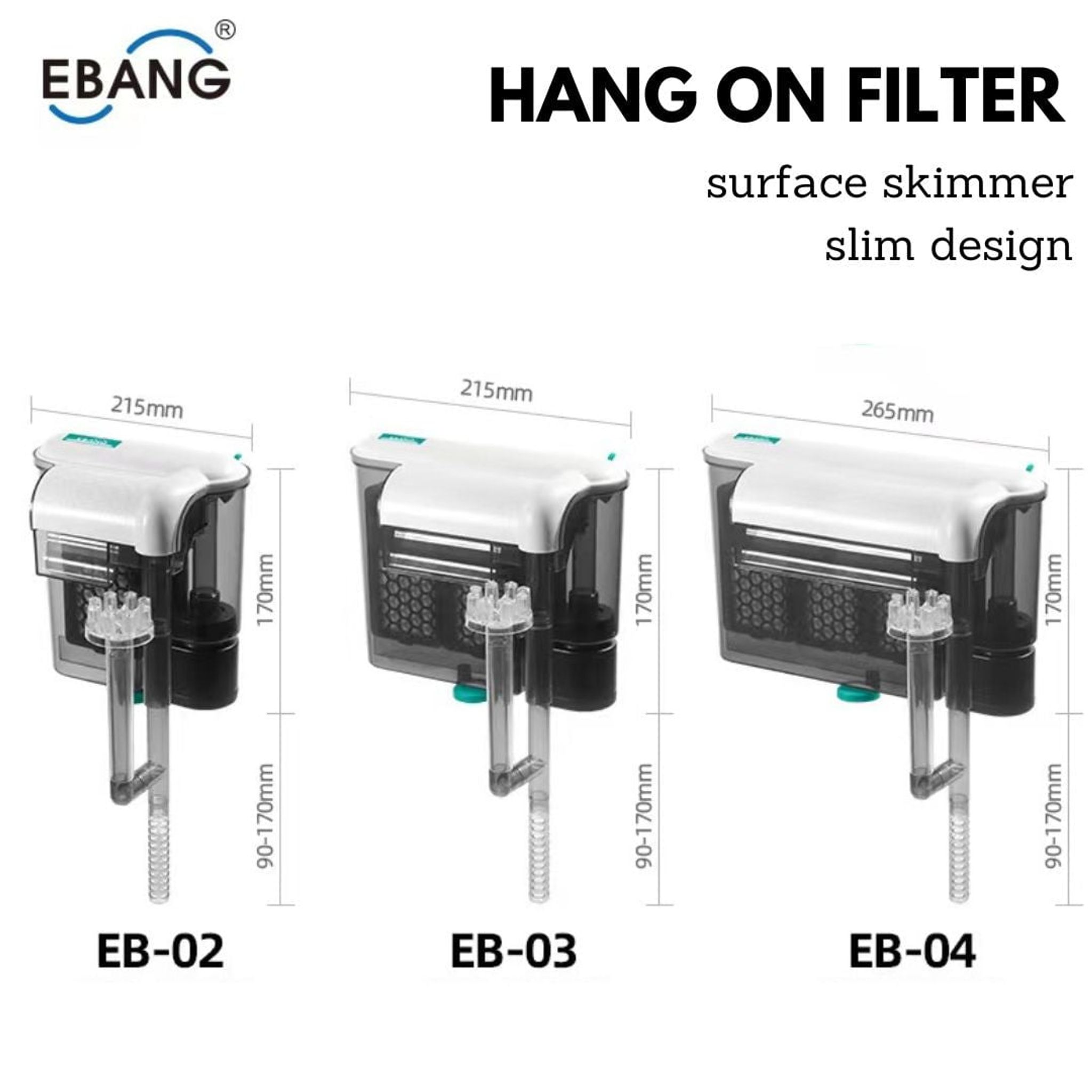 EBANG Hang-On Filter EB-02/03/04