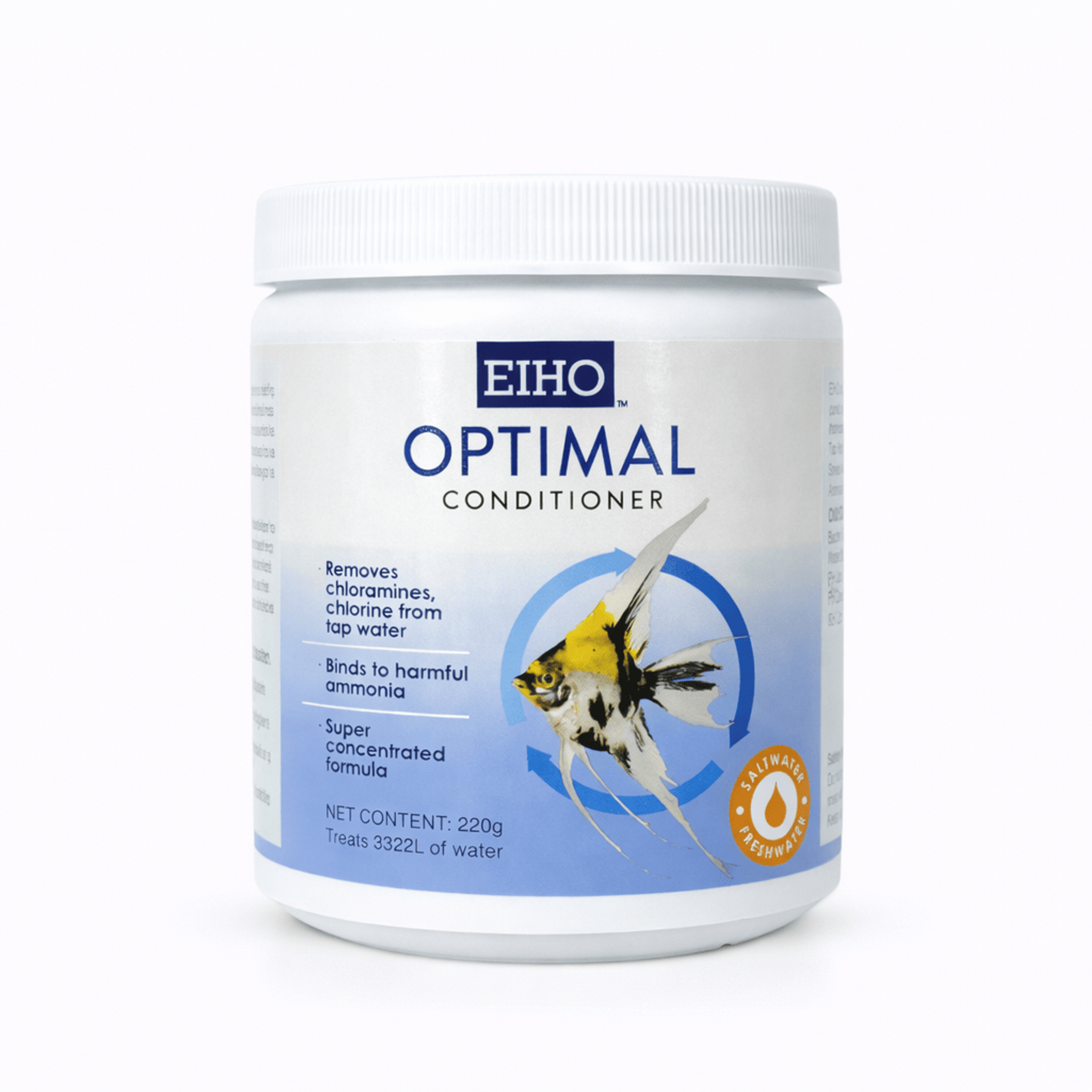 EIHO Optimal (Removes chloramines, chlorine from tap water)