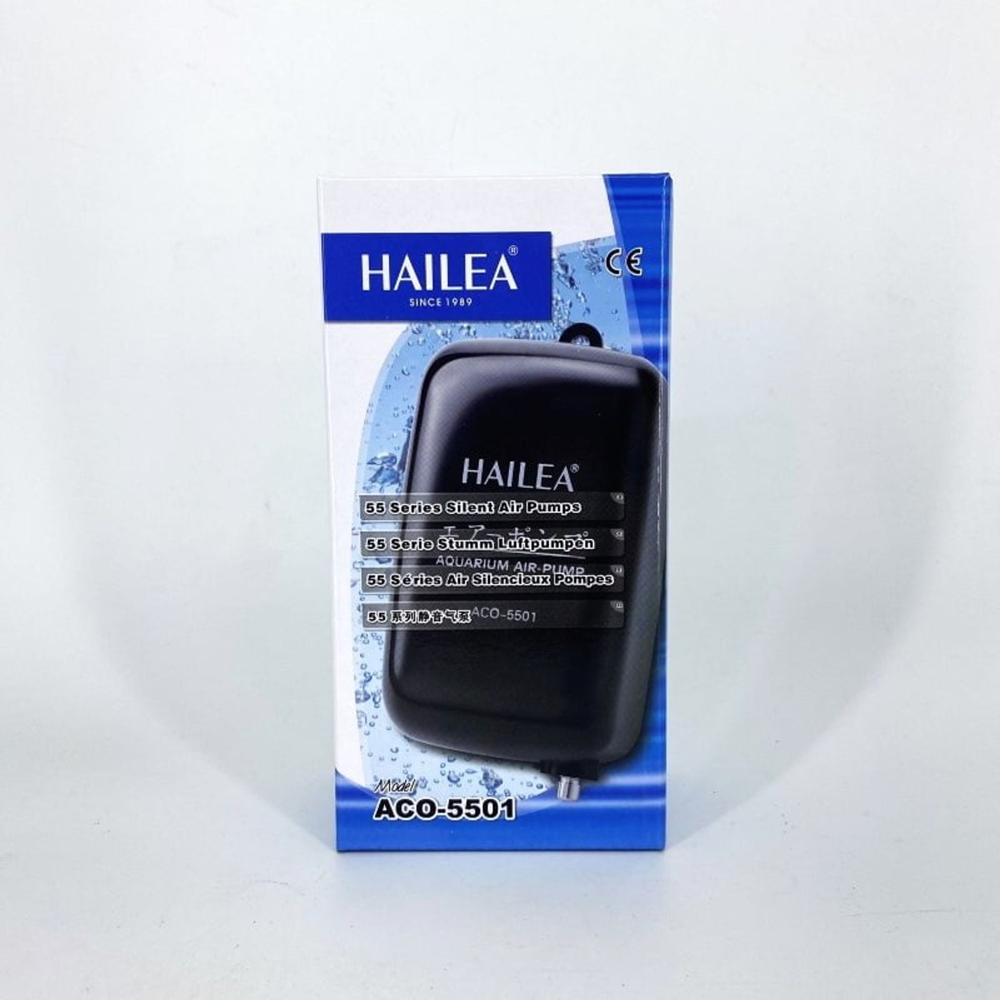 HAILEA Air Pump Silent - ACO 5500 Series (Single / Double Outlet)