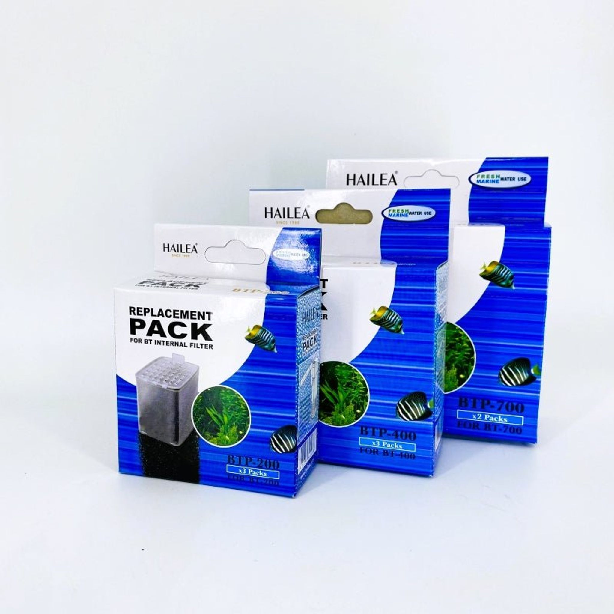 HAILEA Spare Parts - BTP Series (Filter Sponge + Activated Carbon)