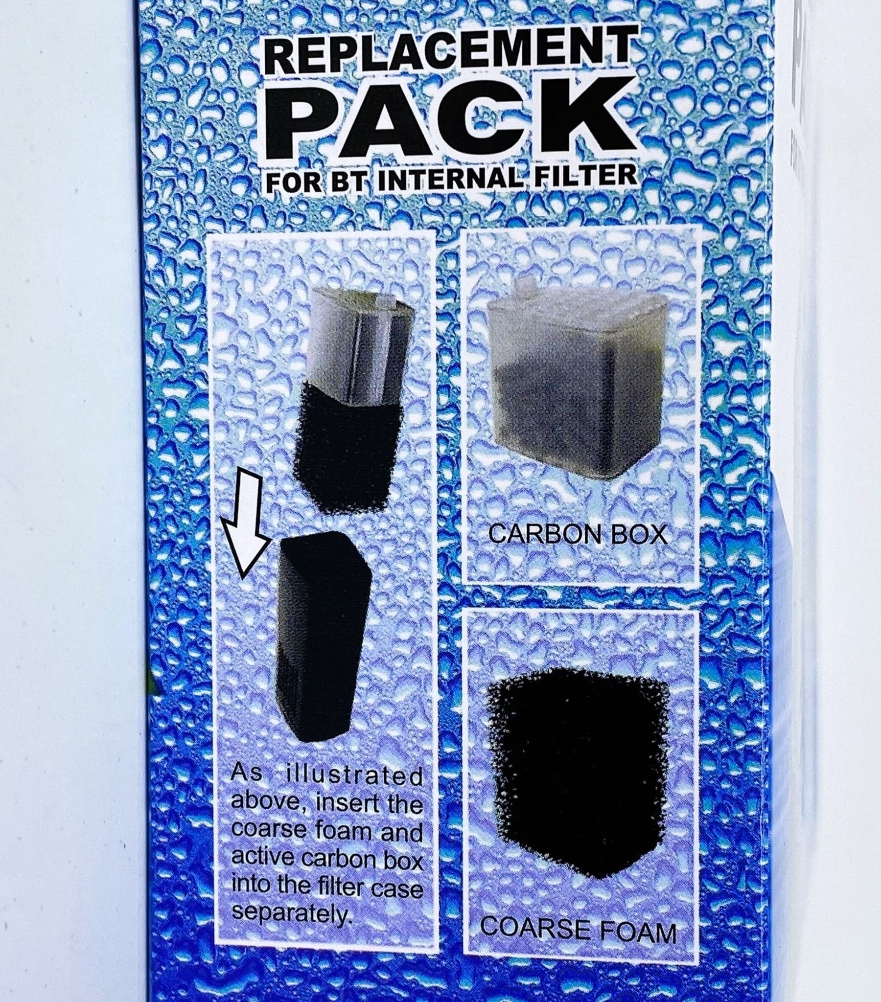 HAILEA Spare Parts - BTP Series (Filter Sponge + Activated Carbon)