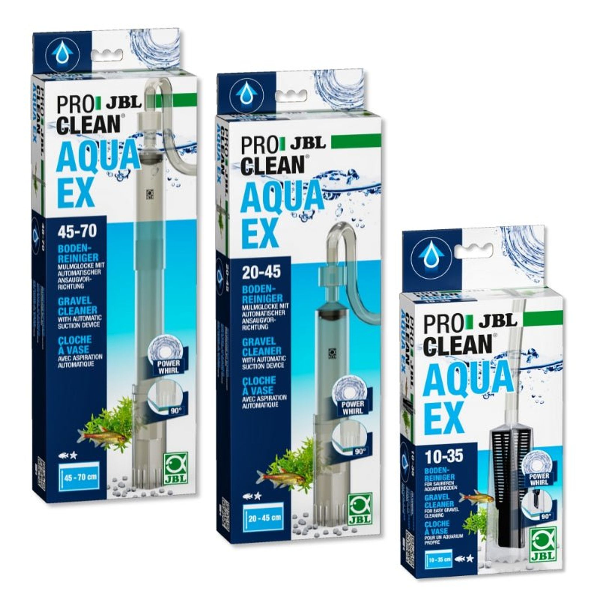 JBL Proclean Aqua Ex (10-35 / (20-45) / (45-70) gravel cleaner