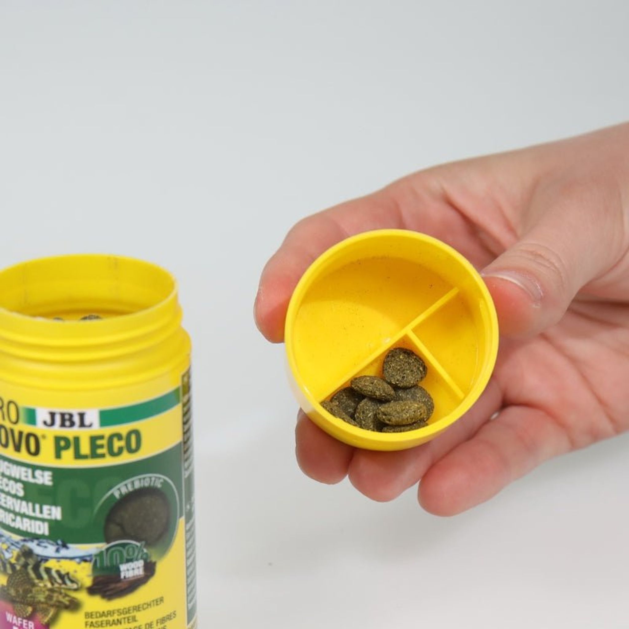 JBL ProNovo Pleco Wafer M/XL (Plecos Food With Natural Wood Fibres)