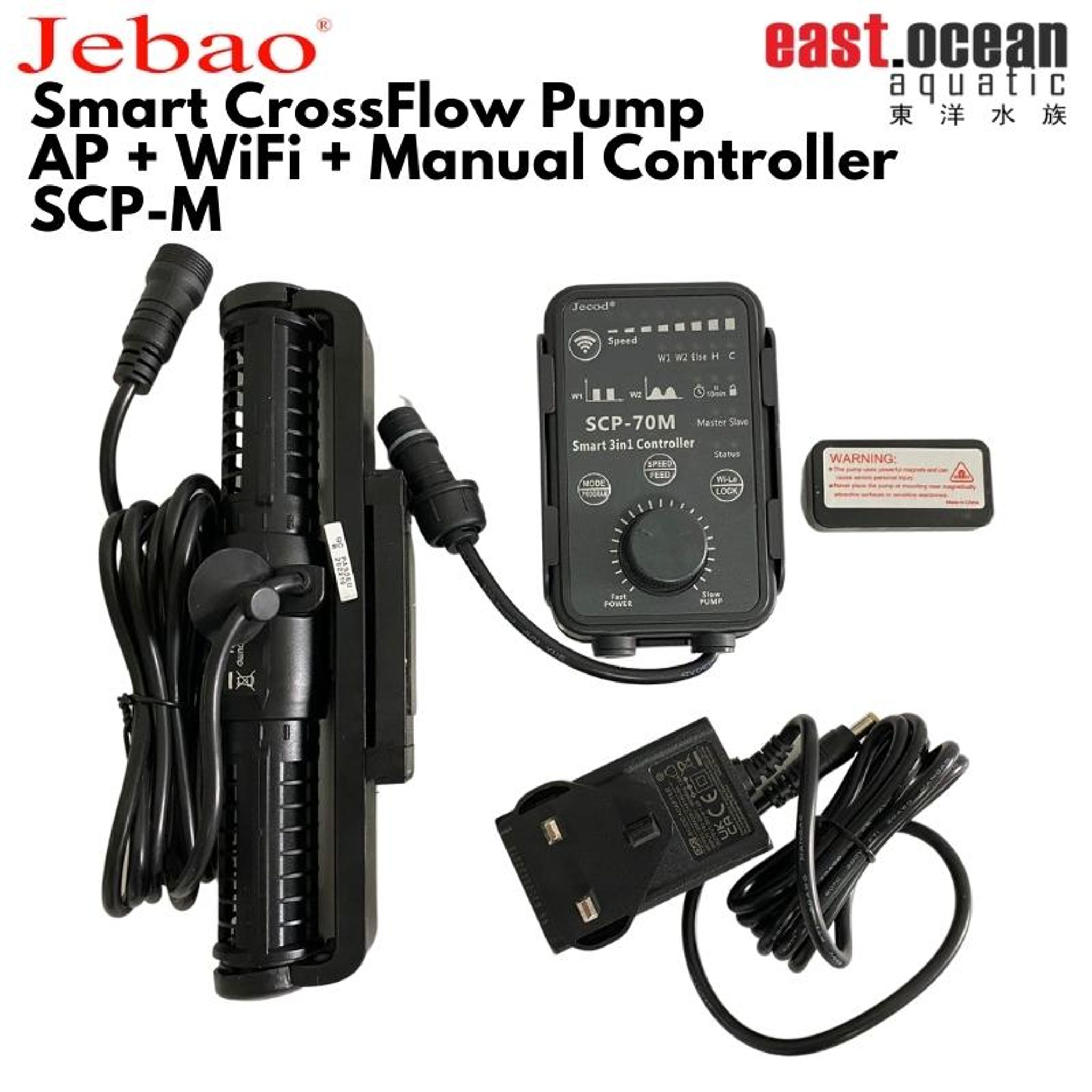 JEBAO Crossflow Wavemaker (WIFI/APP/AP) - (SCP70M/SCP90M/SCP120M/SCP150M)