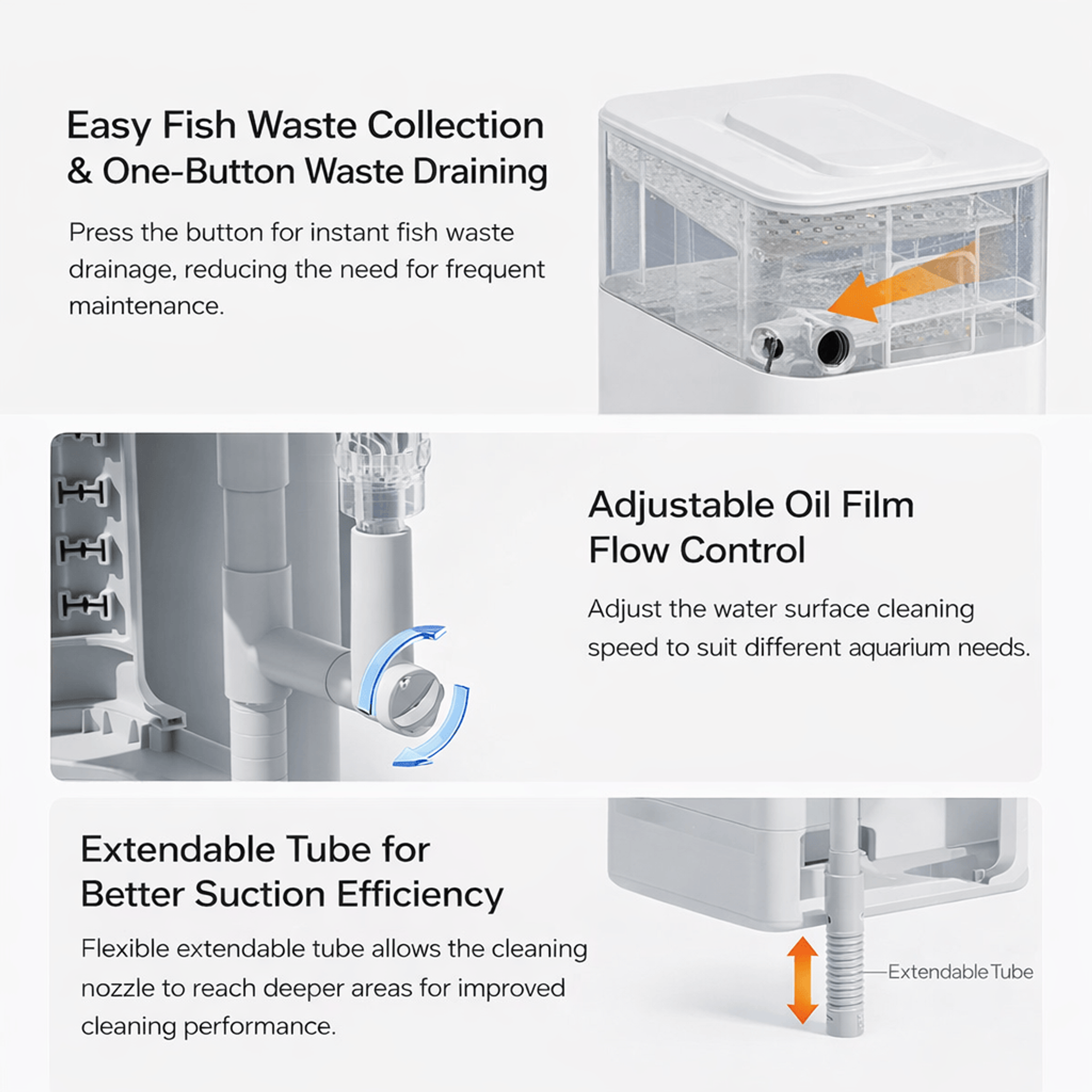 Jeneca Ultra Filtration GLS 31/32D - Large Capacity Filter for Low-Level Aquariums, Ponds & Turtle Tanks