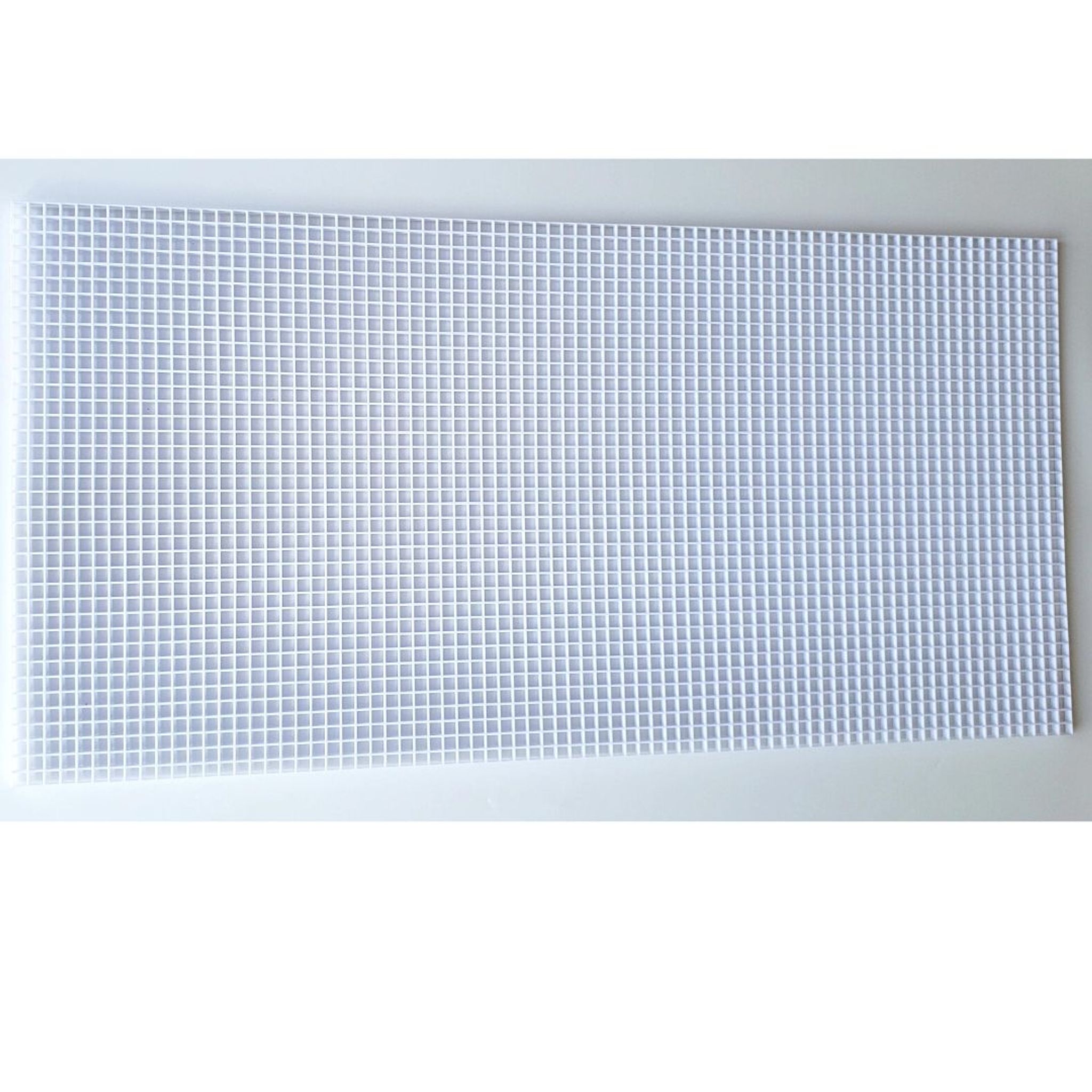 NF Plastic eggcrate filter grilles White/Black (120 x 60cm)