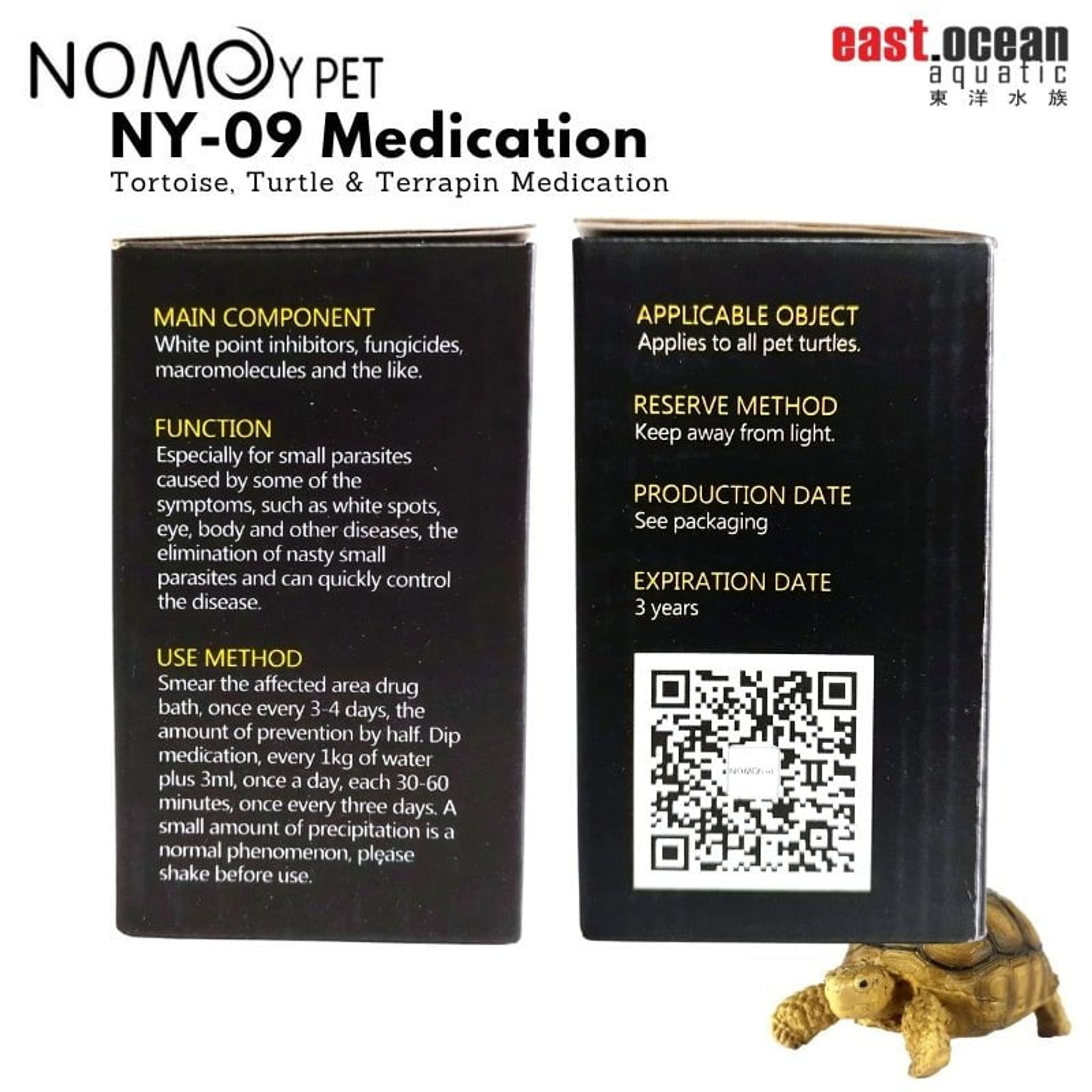 NOMOYPET NY-09 Tortoise, Turtle & Terrapin Medication (60ml)