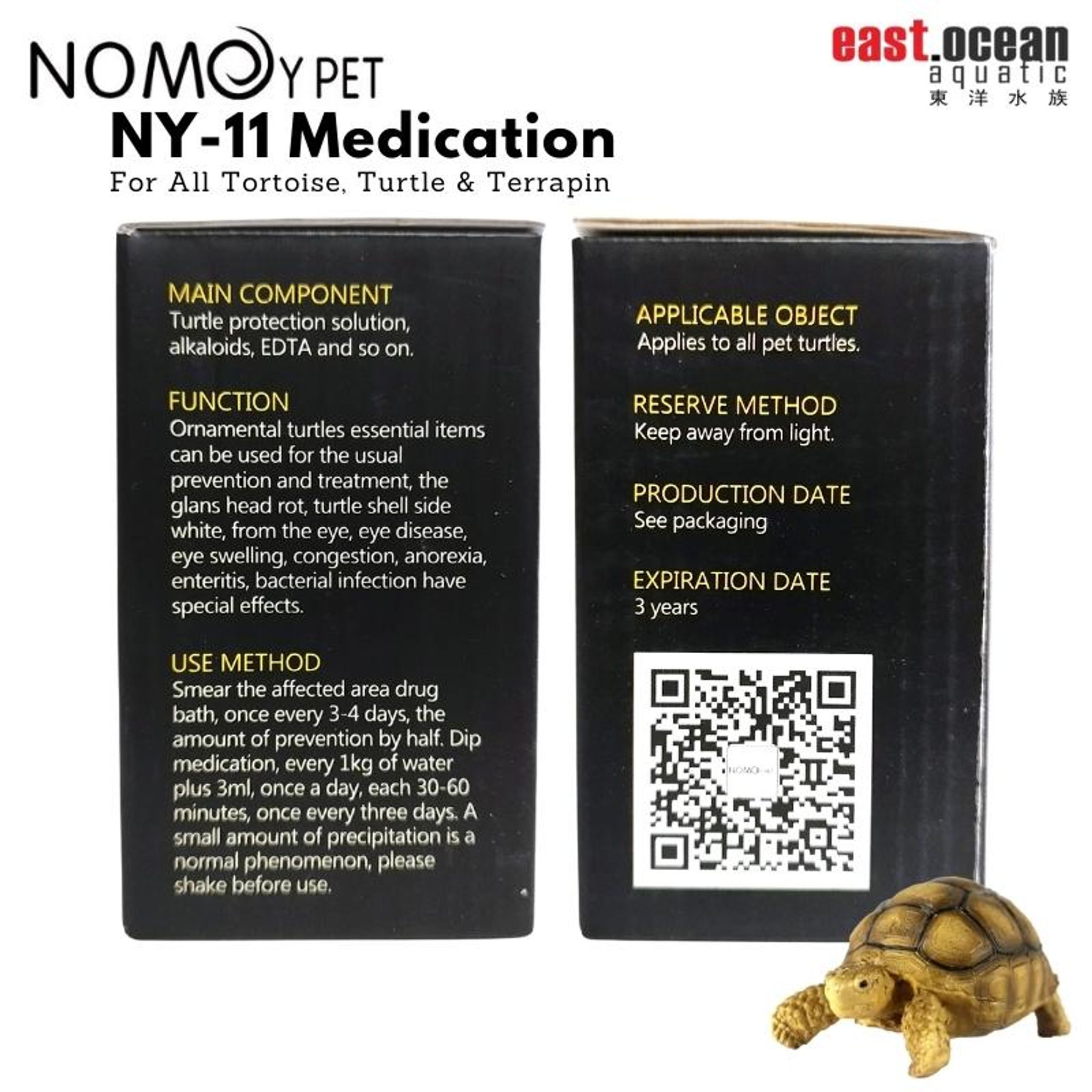 NOMOYPET NY-11 Tortoise, Turtle & Terrapin Medication (60ml)
